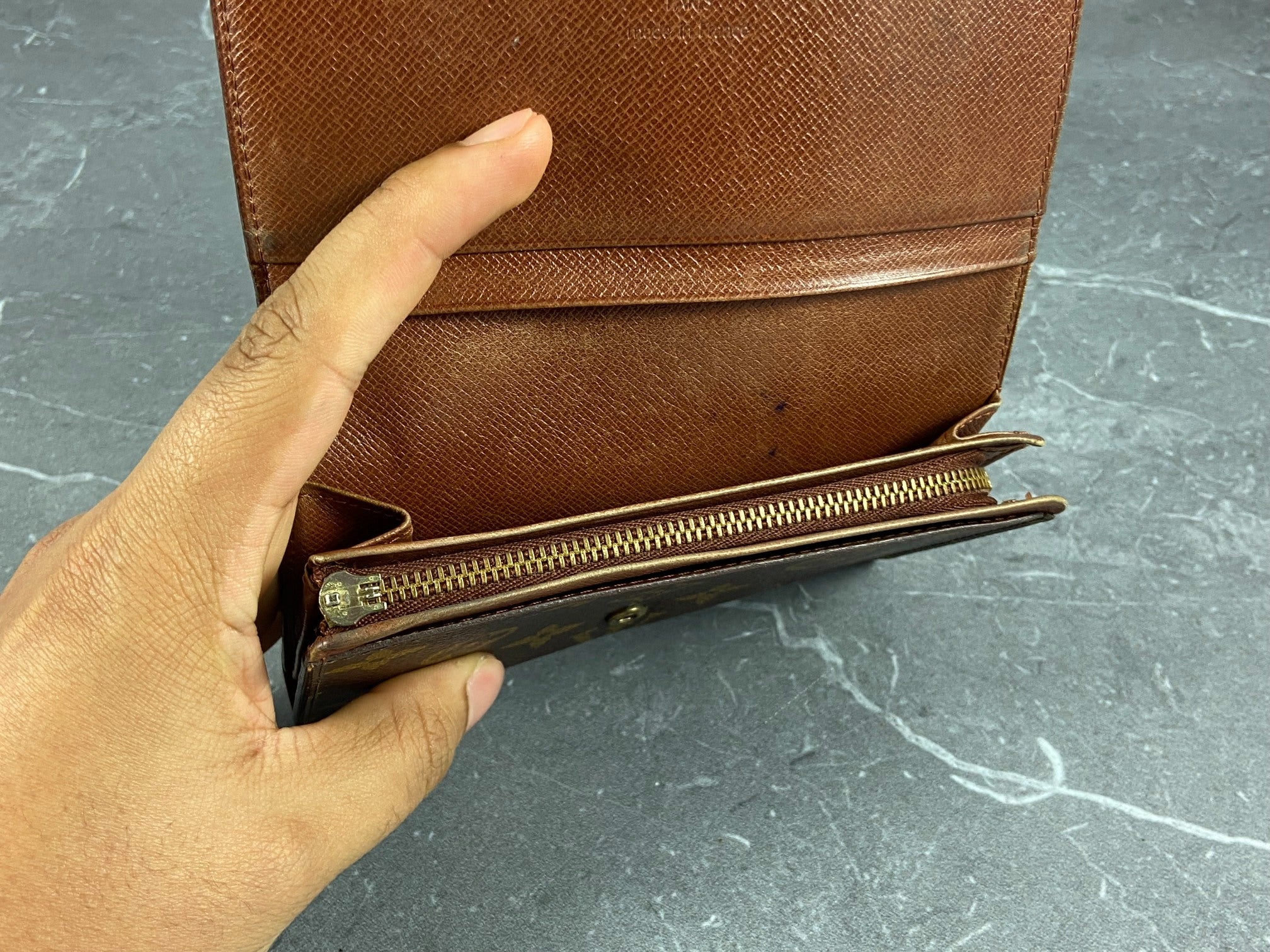 Louis Vuitton Porte-Monnaie Tresor Monogram Canvas