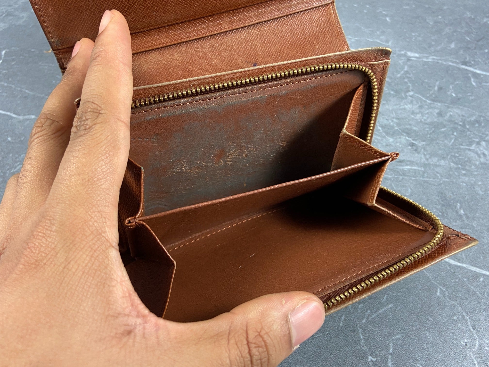Louis Vuitton Porte-Monnaie Tresor Monogram Canvas