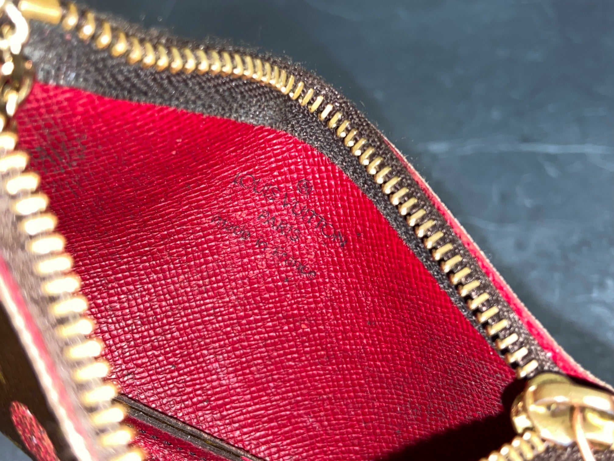 Louis Vuitton Takashi Murakami Pochette Cles Key Pouch Cerise Monogram Canvas