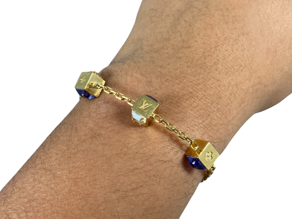Louis Vuitton Gamble Bracelet Gold-Tone