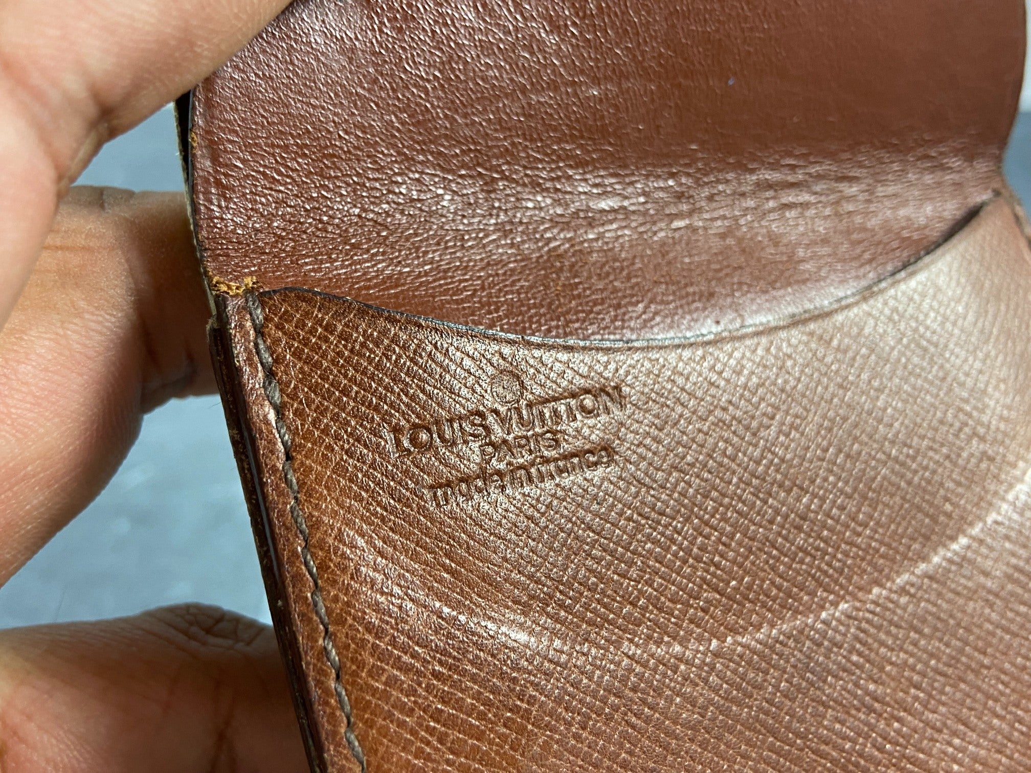 Louis Vuitton Coin Portemonnaie Gousset Monogram Canvas