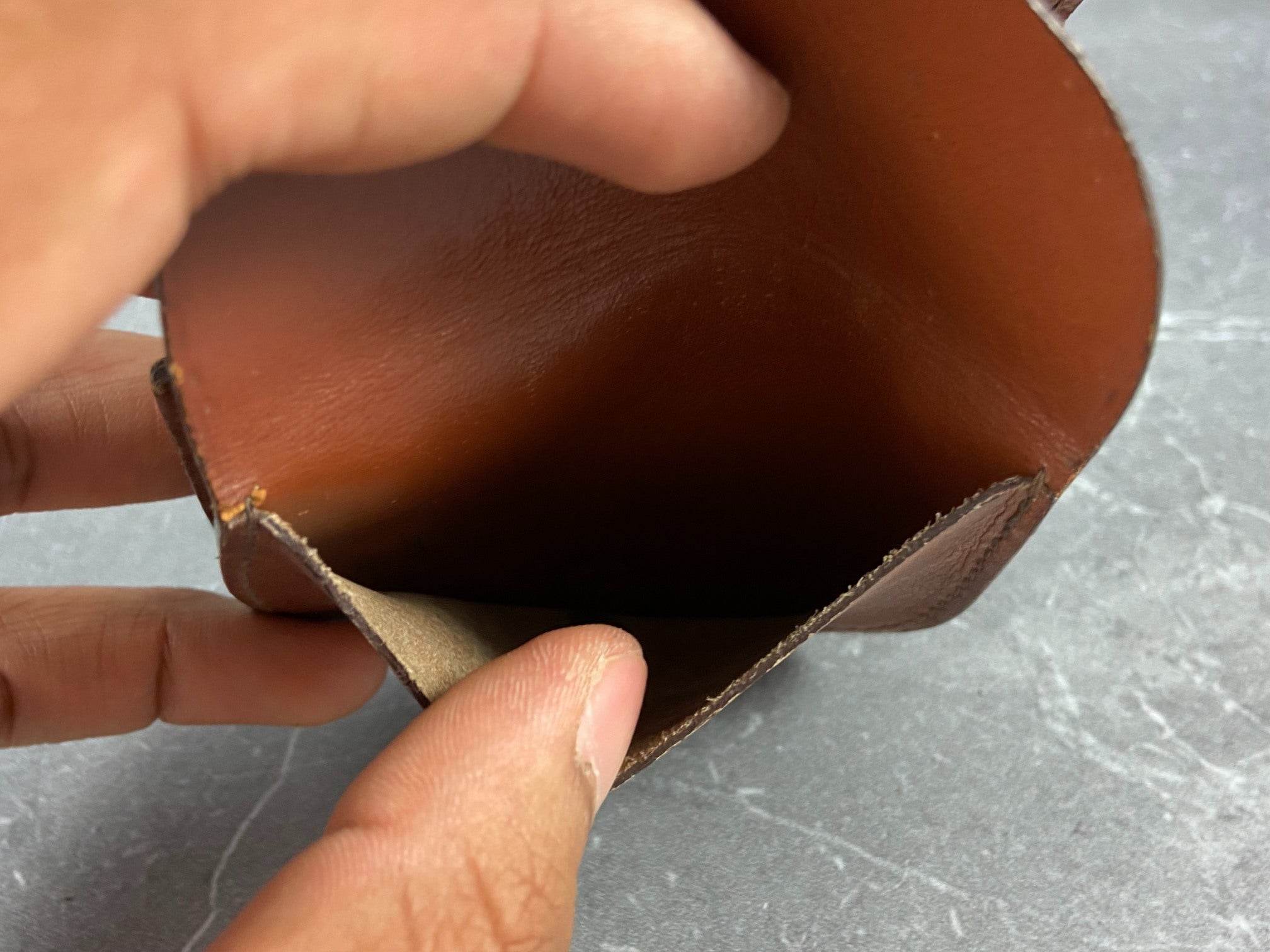 Louis Vuitton Coin Portemonnaie Gousset Monogram Canvas