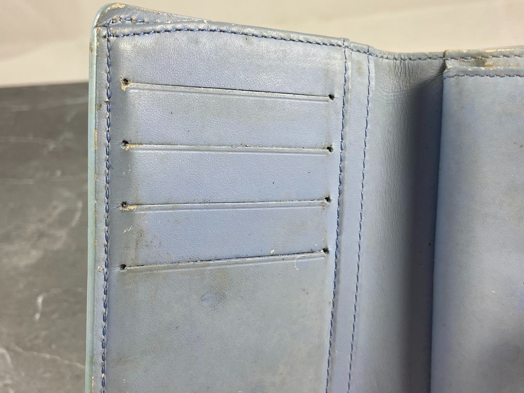 Louis Vuitton French Compact Wallet Black Vernis Leather