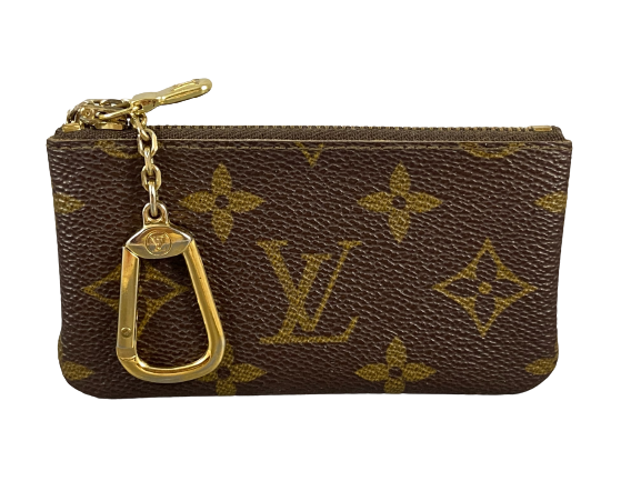 Louis Vuitton Pochette Cles Key Pouch Monogram Canvas
