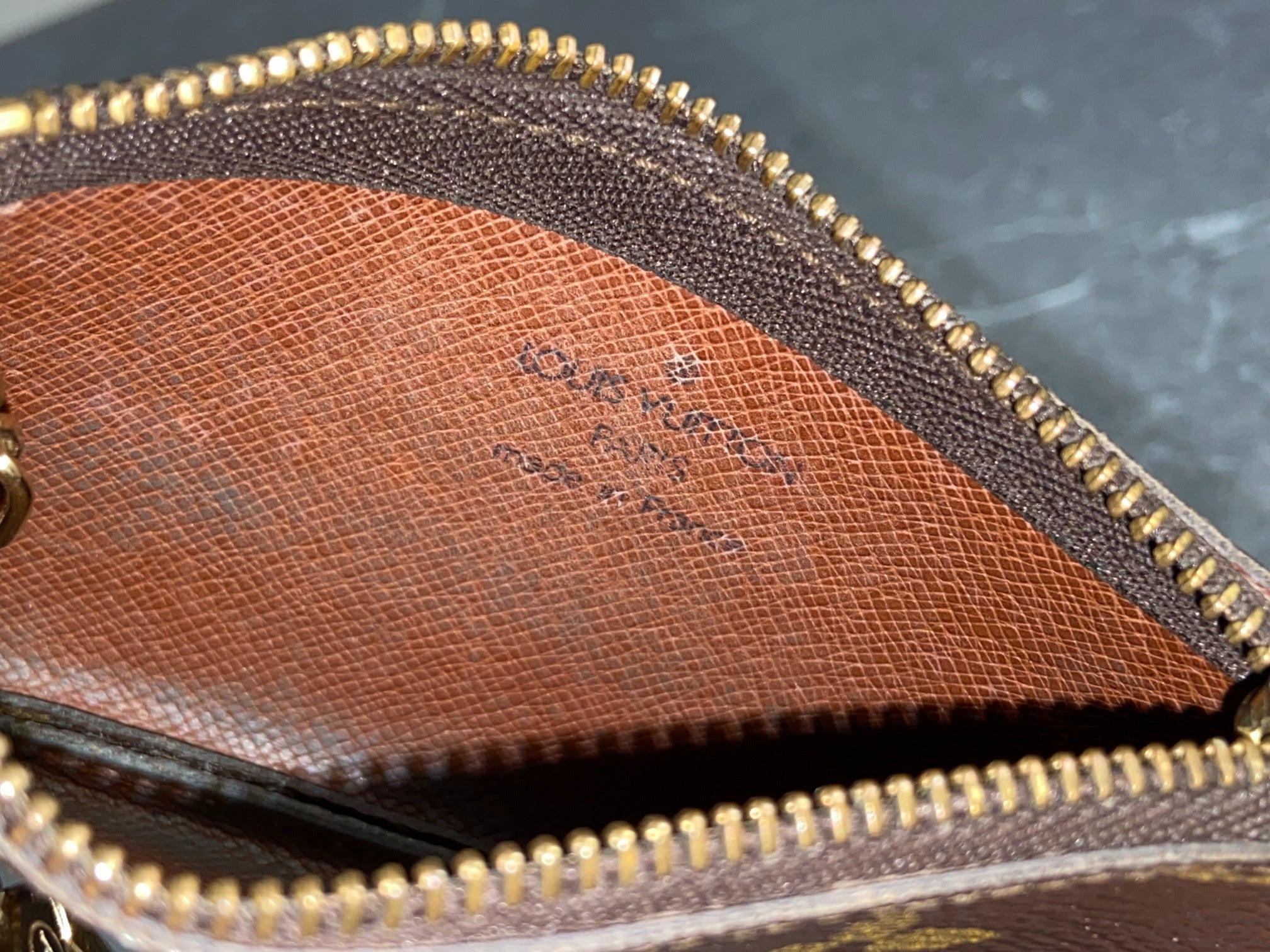 Louis Vuitton Pochette Cles Key Pouch Monogram Canvas