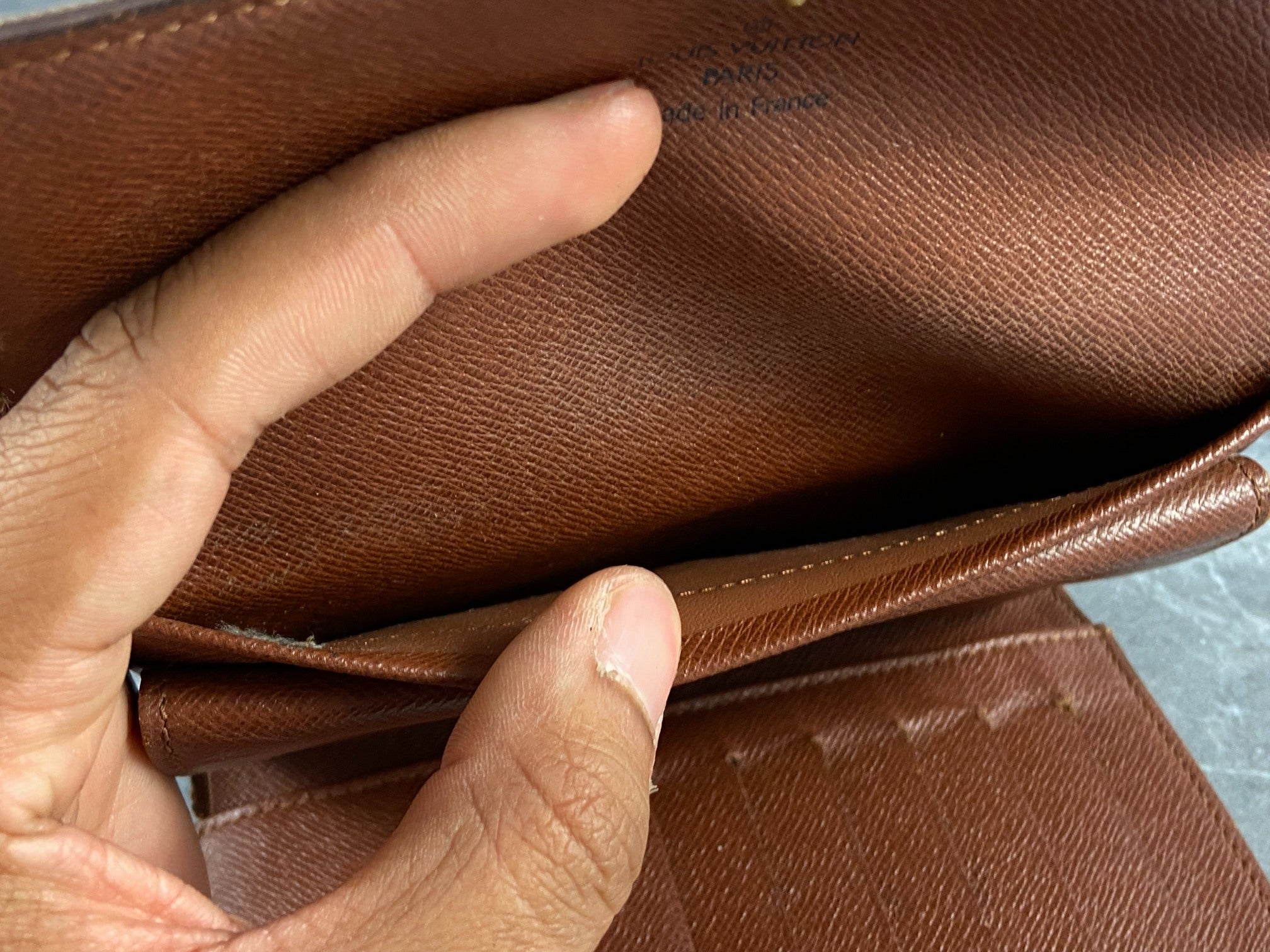 Louis Vuitton Porte Tresor Etui Wallet Monogram Canvas