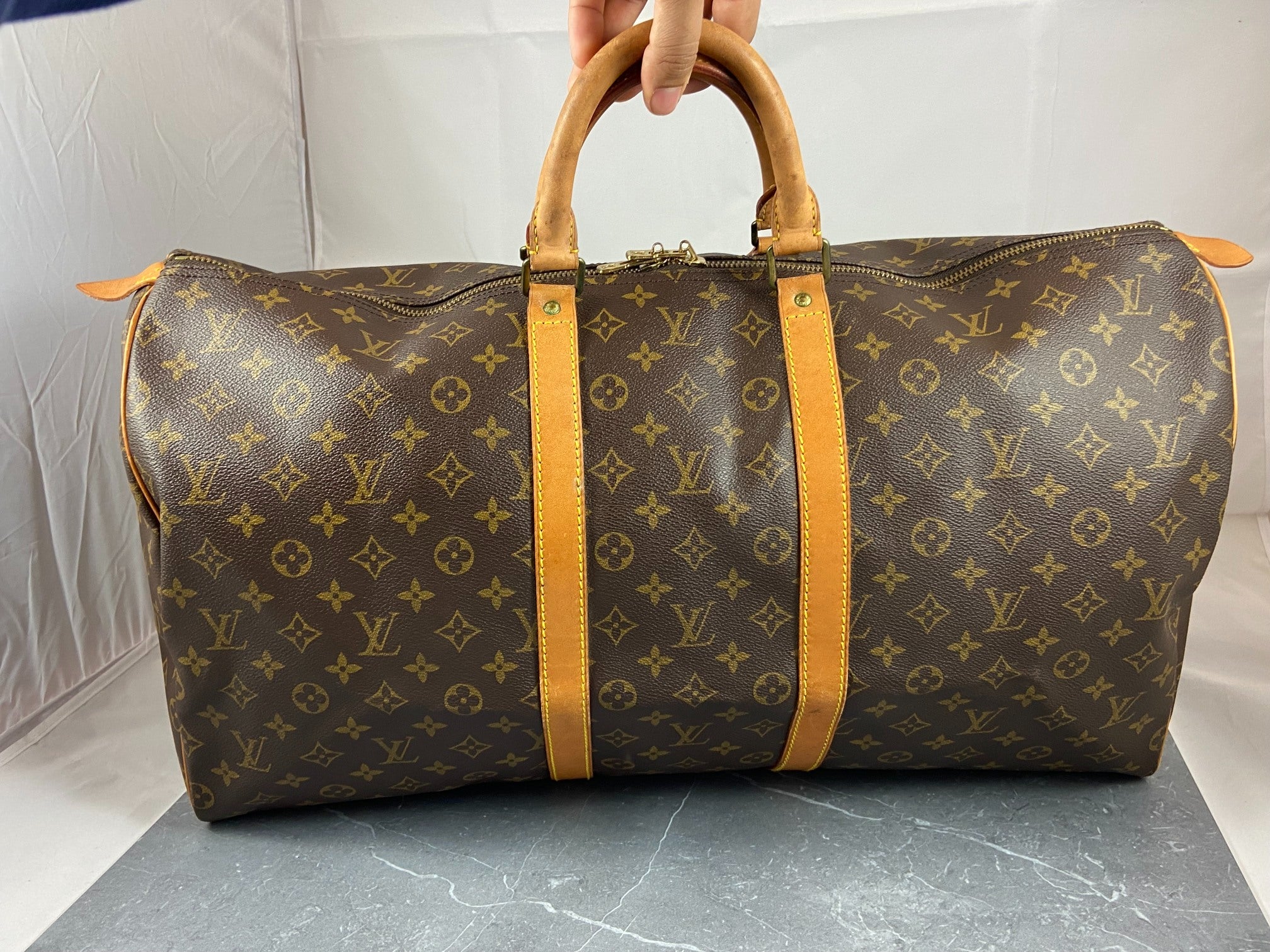 Louis Vuitton Keepall 55 Monogram Canvas