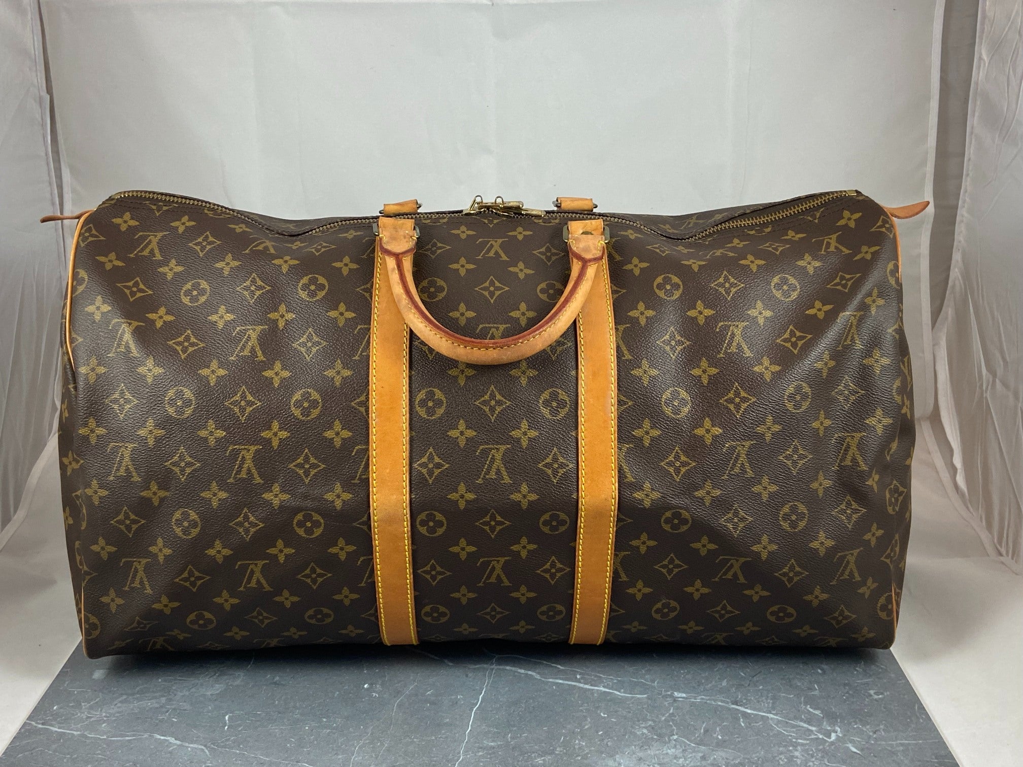 Louis Vuitton Keepall 55 Monogram Canvas