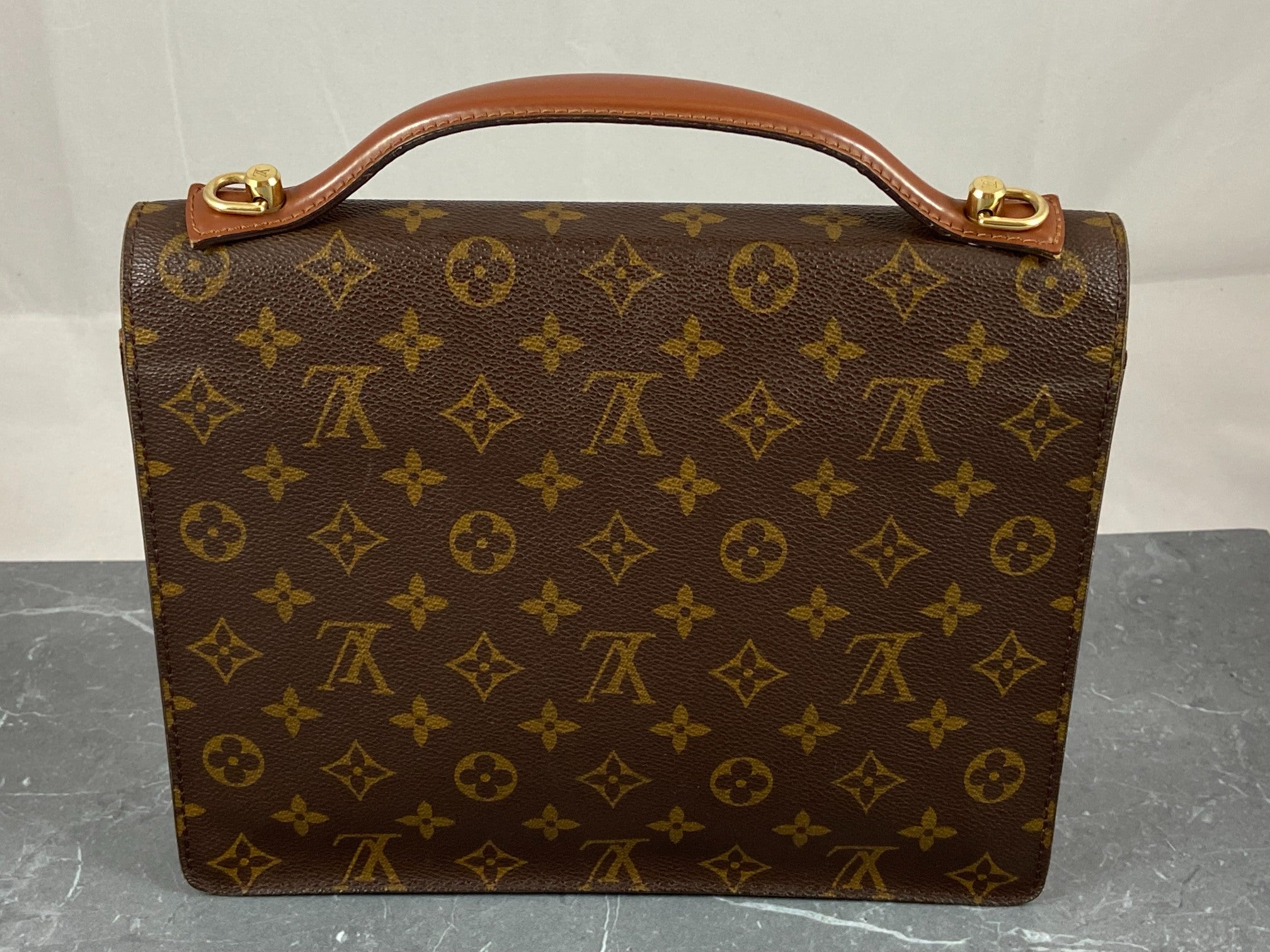 Louis Vuitton Monceau 28 Monogram Canvas