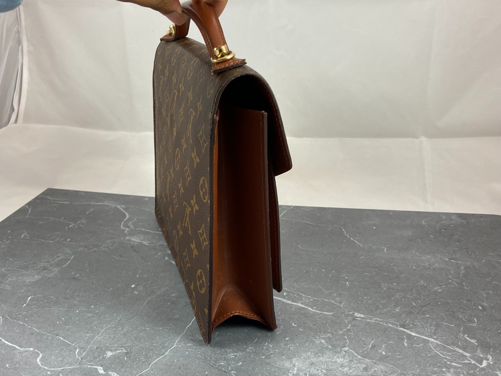 Louis Vuitton Monceau 28 Monogram Canvas