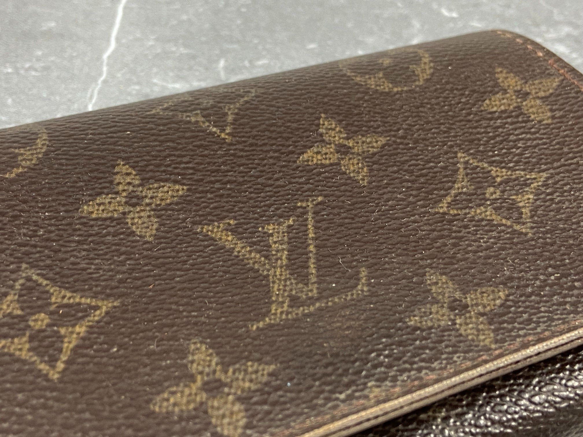 Louis Vuitton Porte-Monnaie Tresor Monogram Canvas
