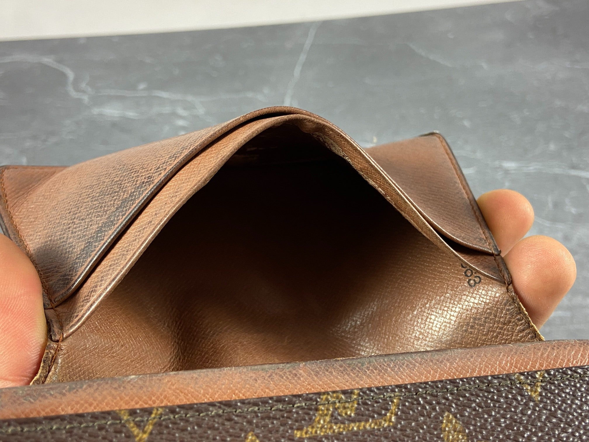 Louis Vuitton Porte-Monnaie Tresor Monogram Canvas