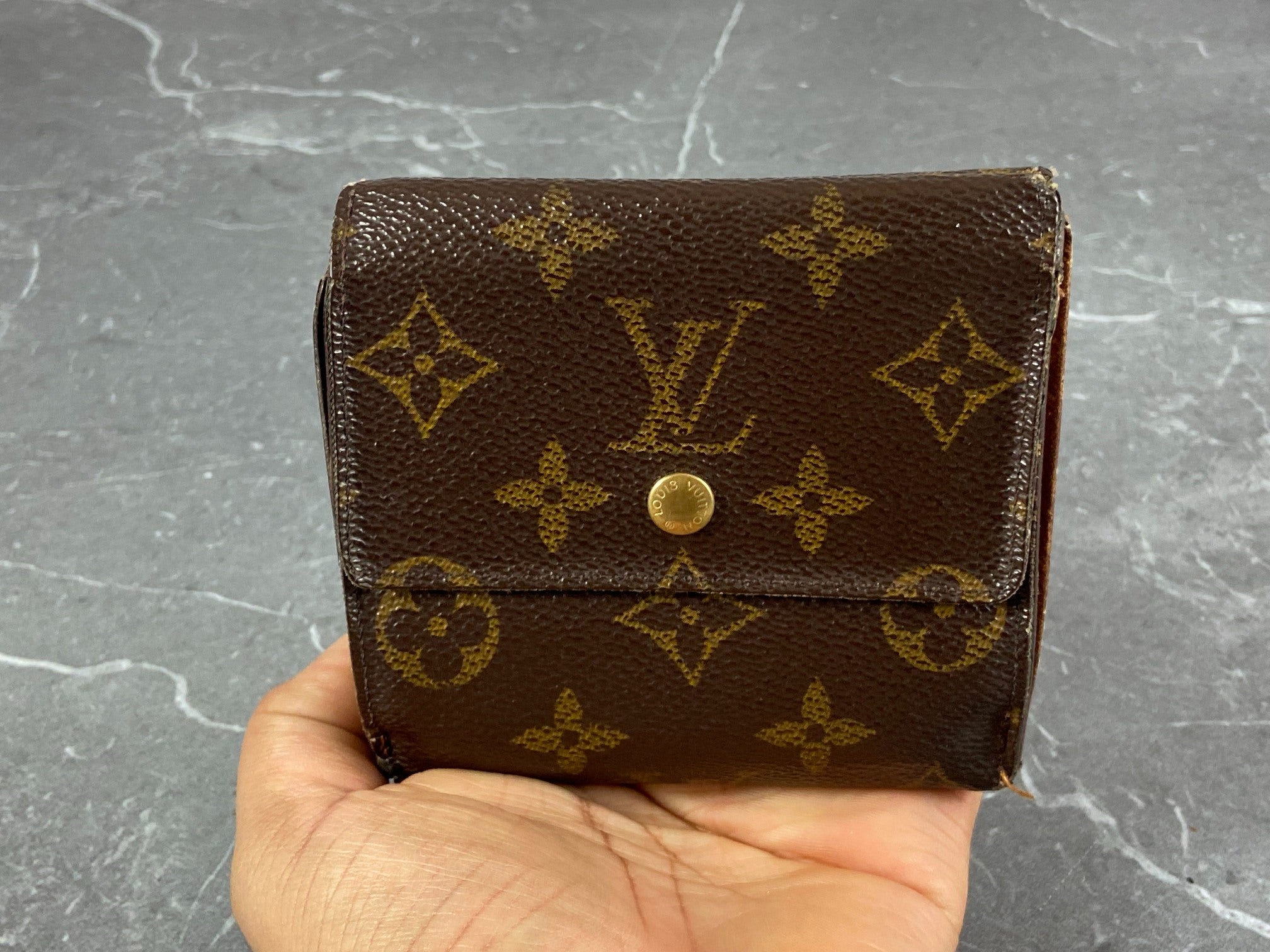 Louis Vuitton Elise Wallet Monogram Canvas
