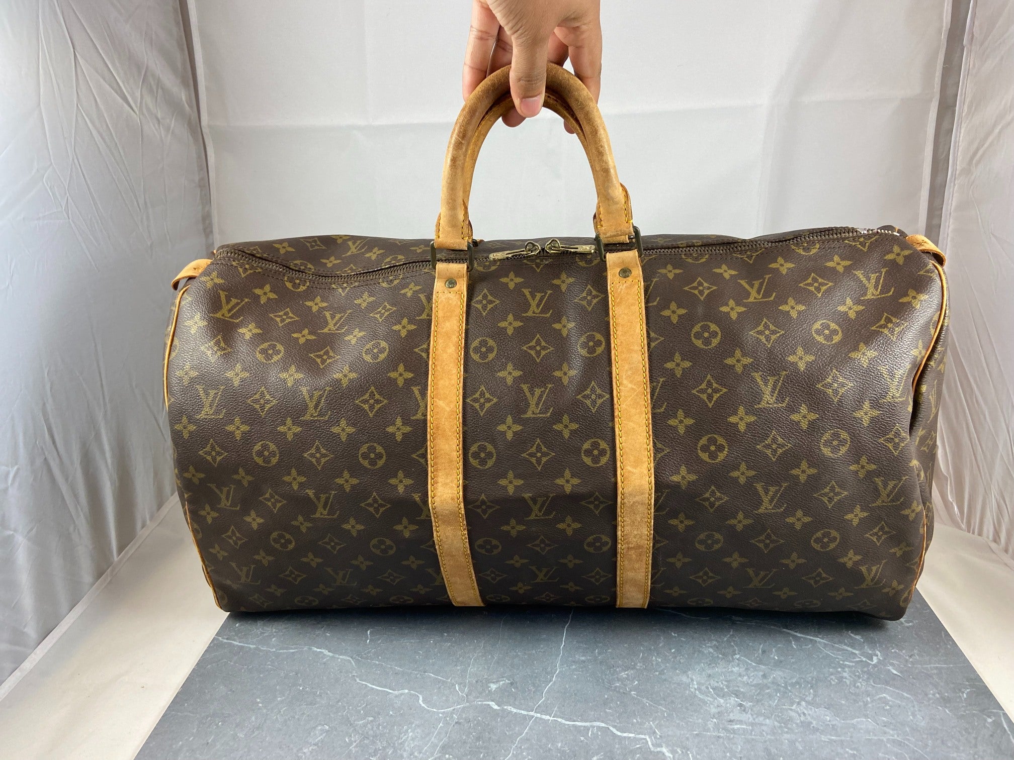 Louis Vuitton Keepall 55 Monogram Canvas