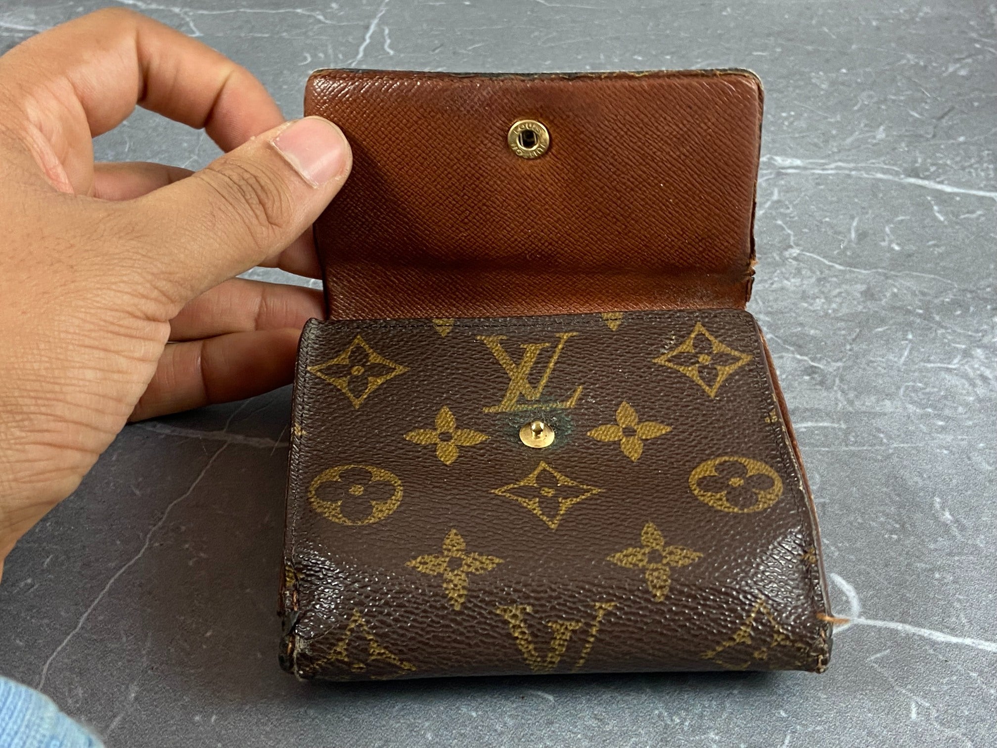 Louis Vuitton Elise Wallet Monogram Canvas