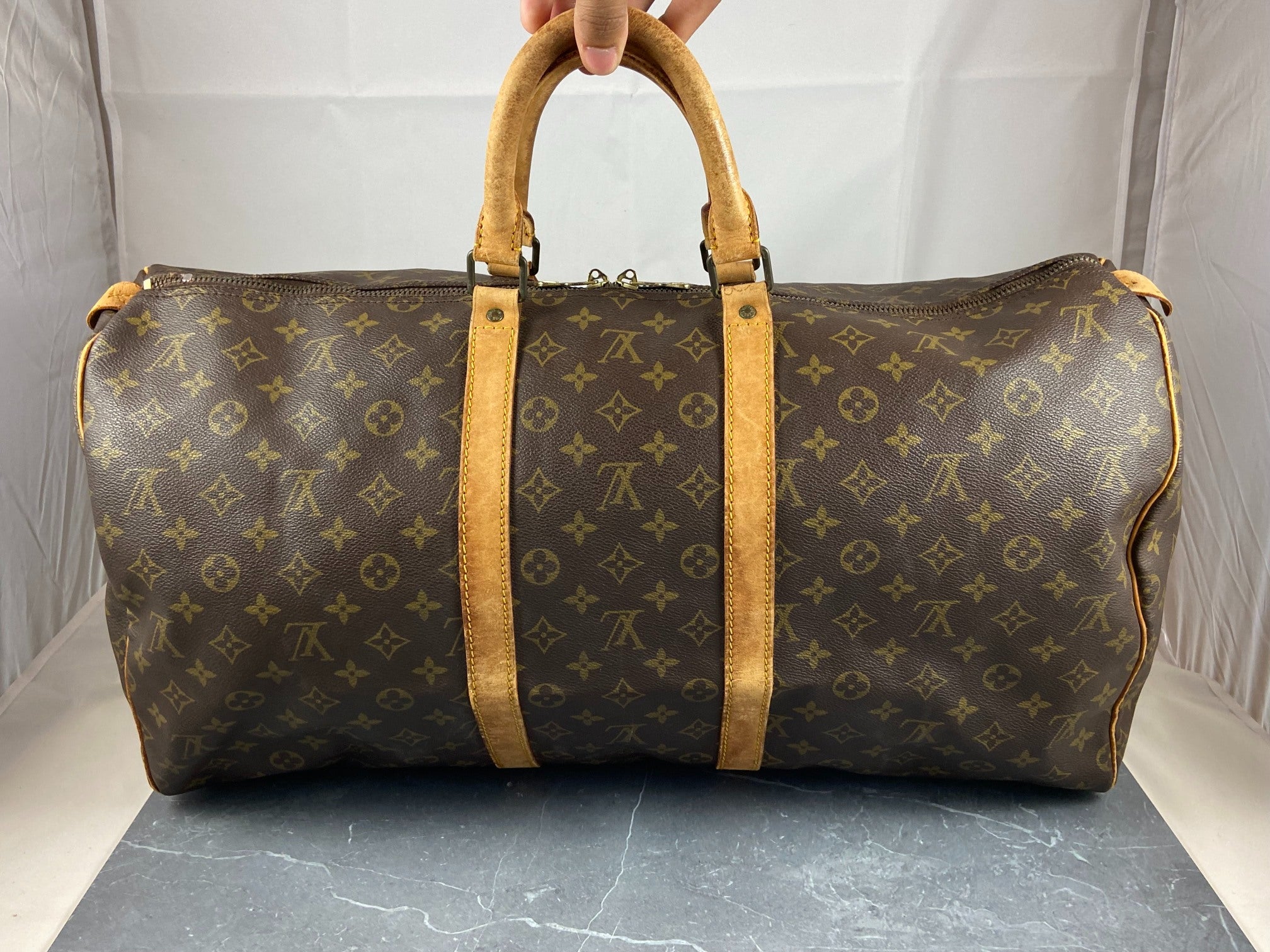 Louis Vuitton Keepall 55 Monogram Canvas