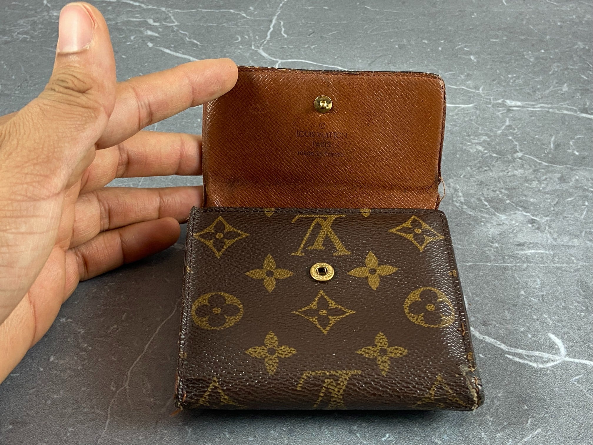 Louis Vuitton Elise Wallet Monogram Canvas