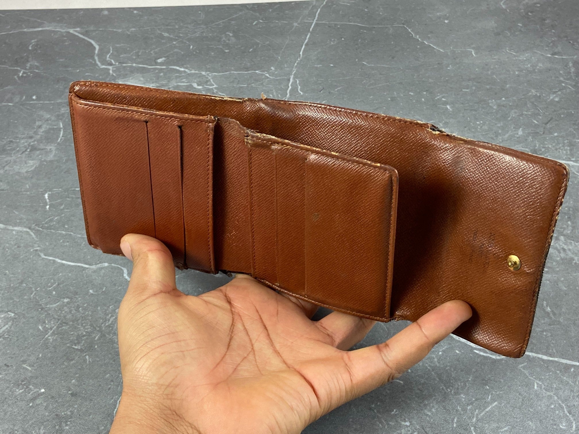 Louis Vuitton Elise Wallet Monogram Canvas