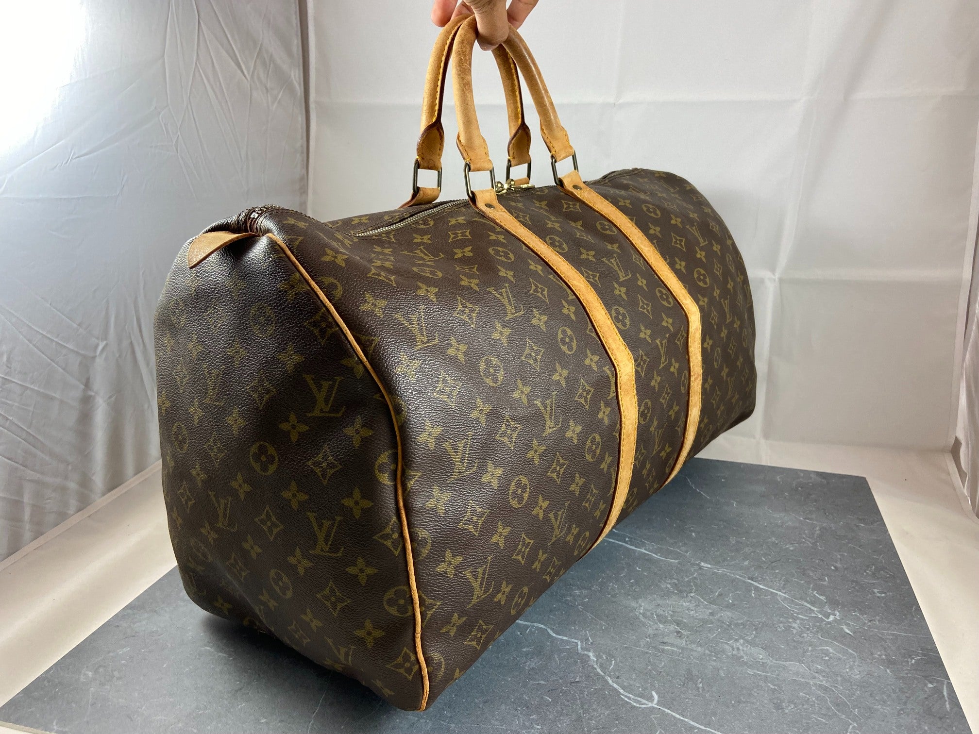 Louis Vuitton Keepall 55 Monogram Canvas