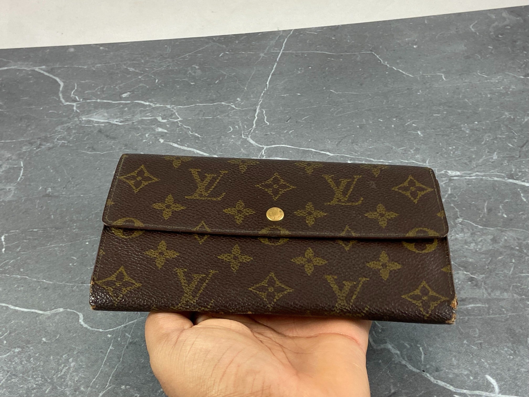 Louis Vuitton Porte Tresor International Wallet Monogram Canvas
