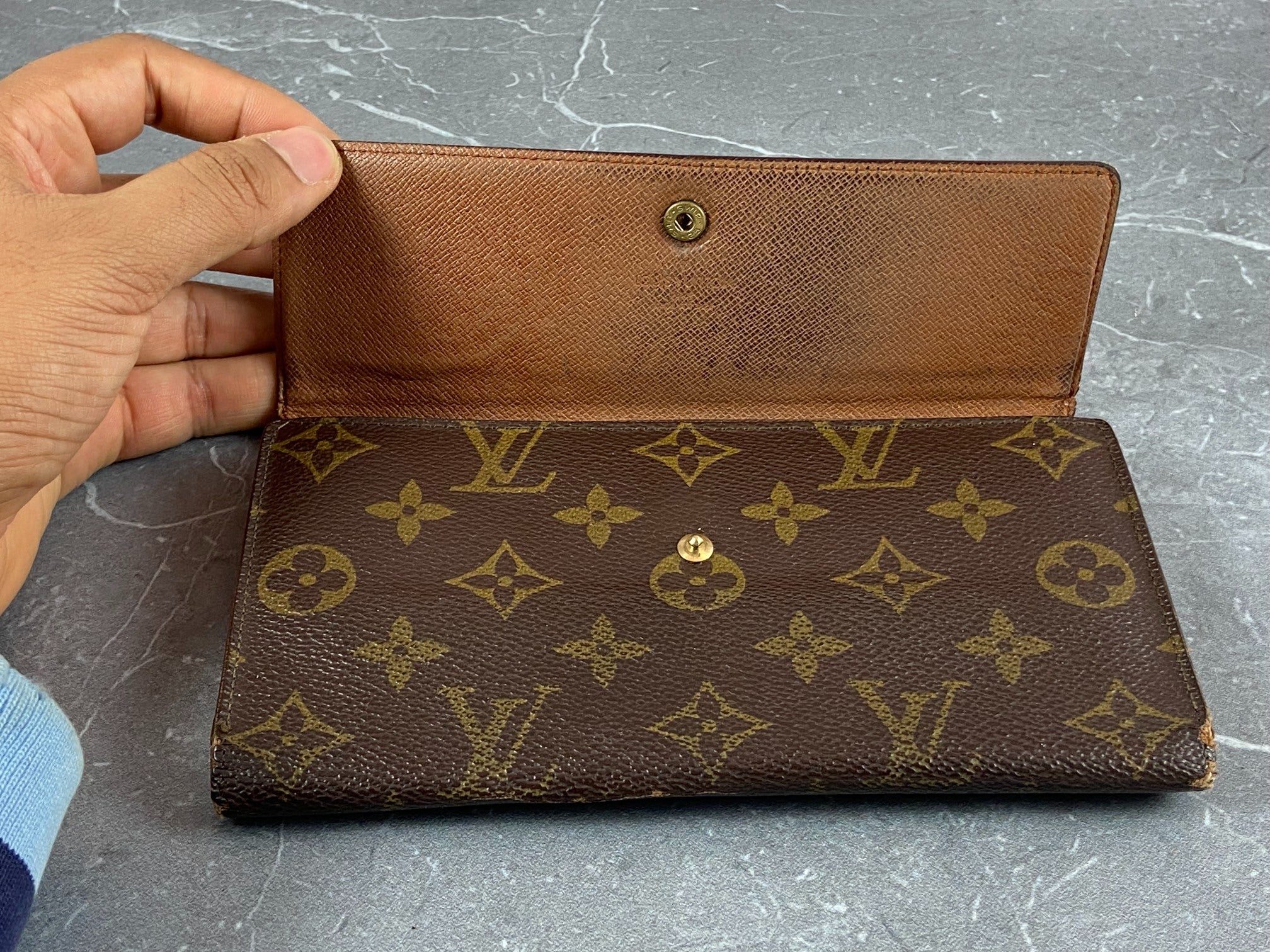 Louis Vuitton Porte Tresor International Wallet Monogram Canvas