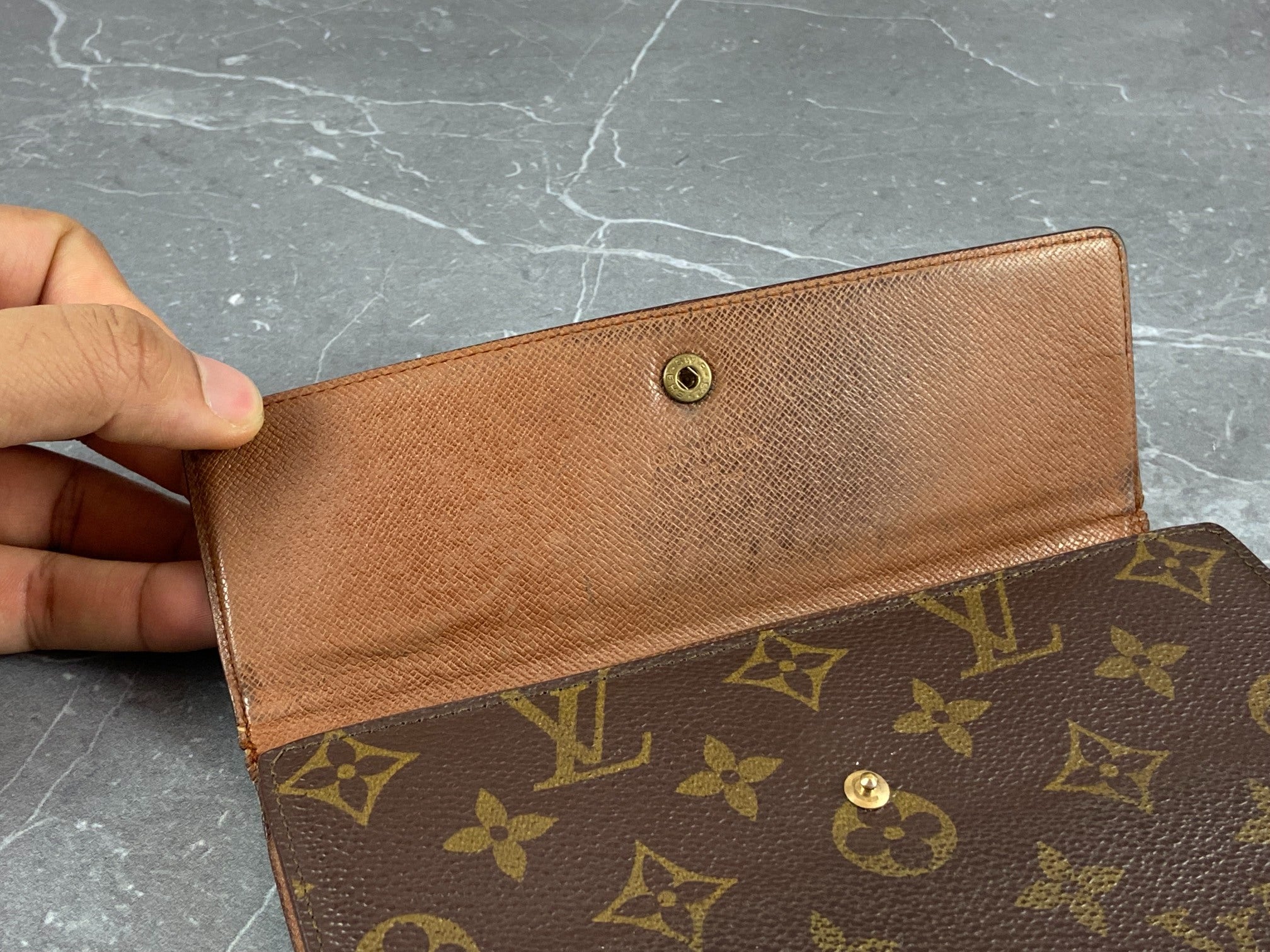 Louis Vuitton Porte Tresor International Wallet Monogram Canvas
