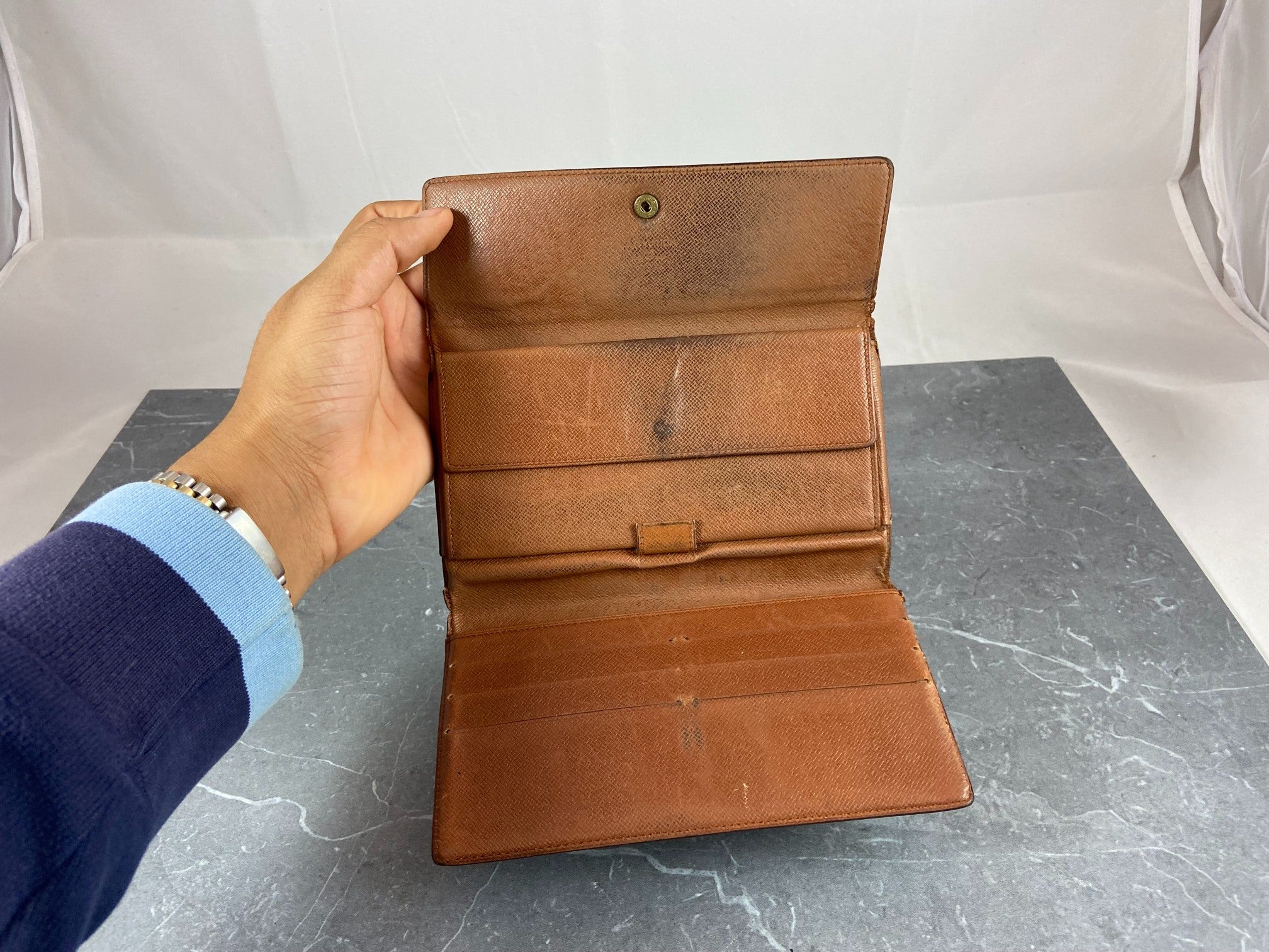 Louis Vuitton Porte Tresor International Wallet Monogram Canvas