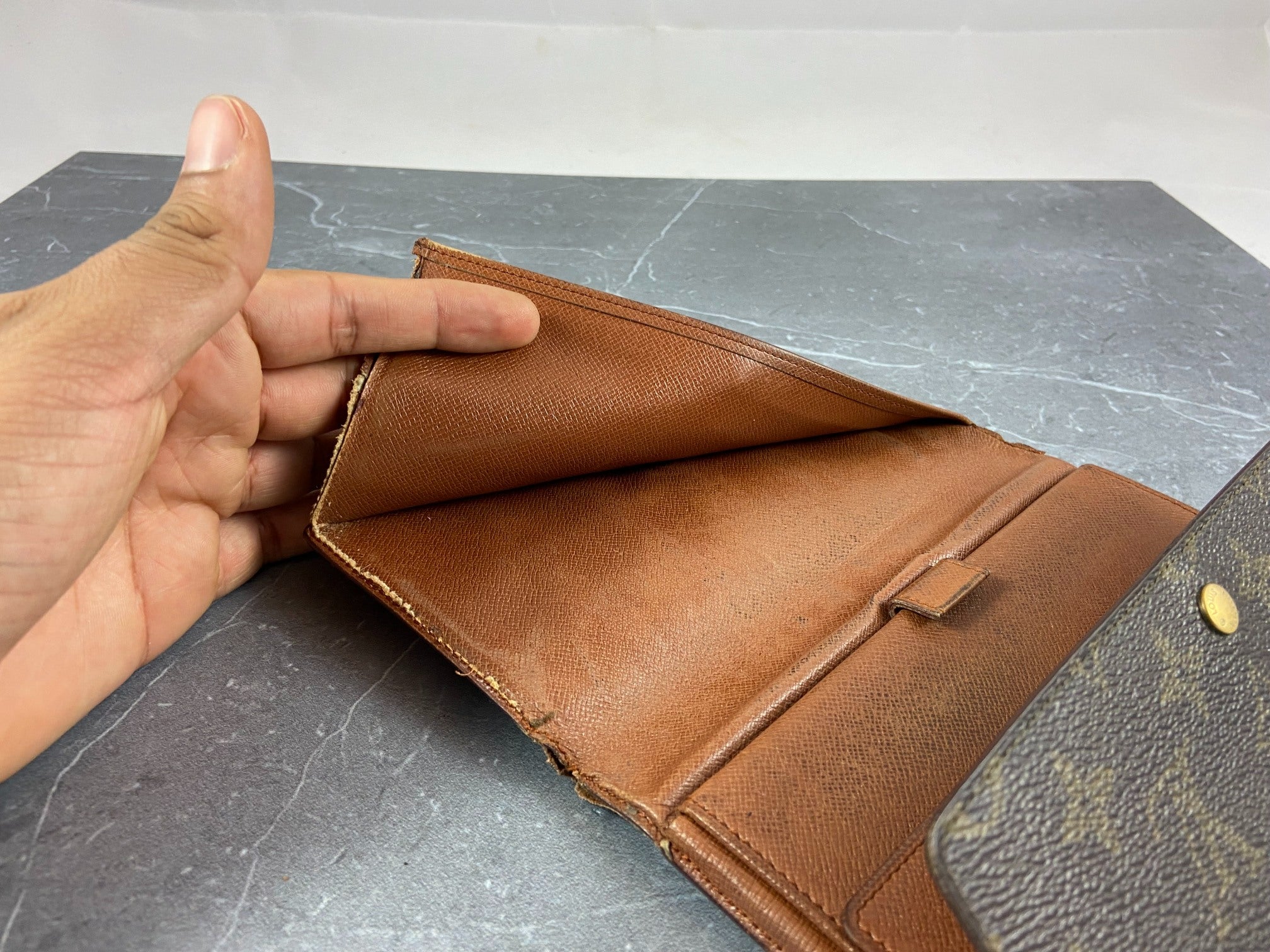 Louis Vuitton Porte Tresor International Wallet Monogram Canvas