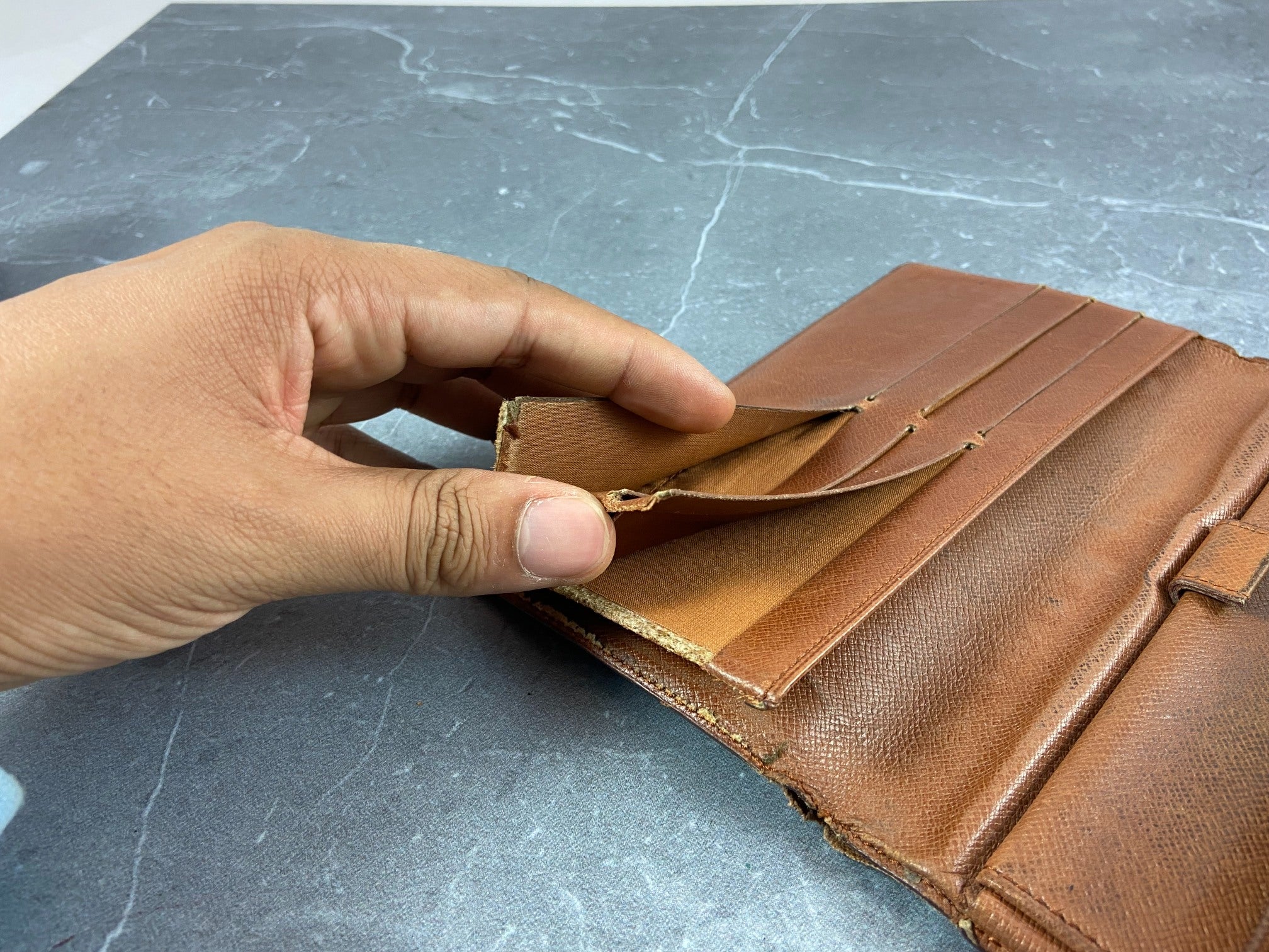 Louis Vuitton Porte Tresor International Wallet Monogram Canvas