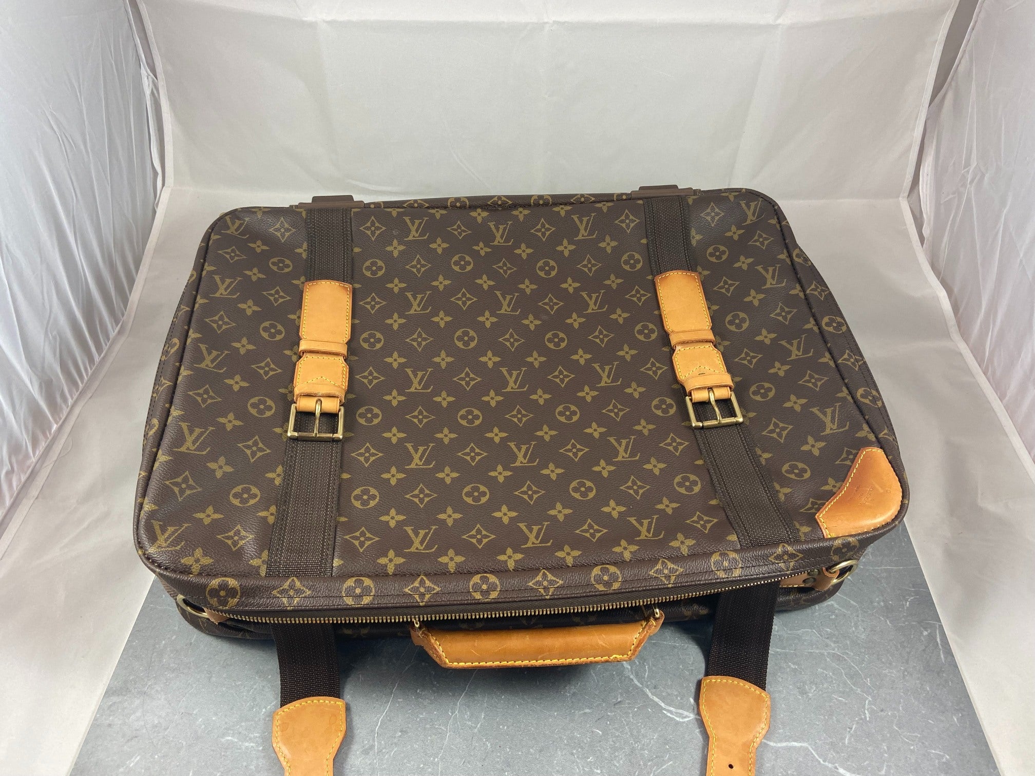 Louis Vuitton Satellite 53 Travel Bag Monogram Canvas