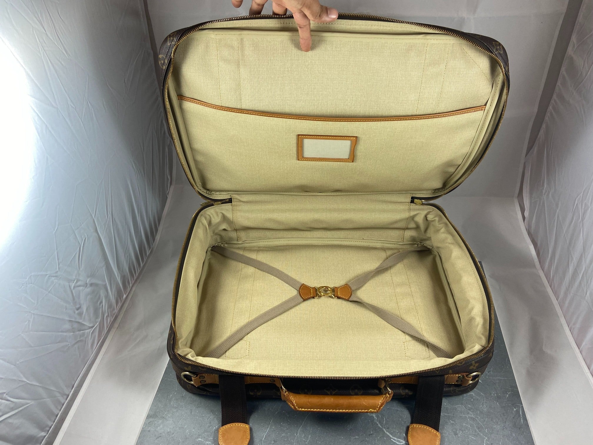 Louis Vuitton Satellite 53 Travel Bag Monogram Canvas