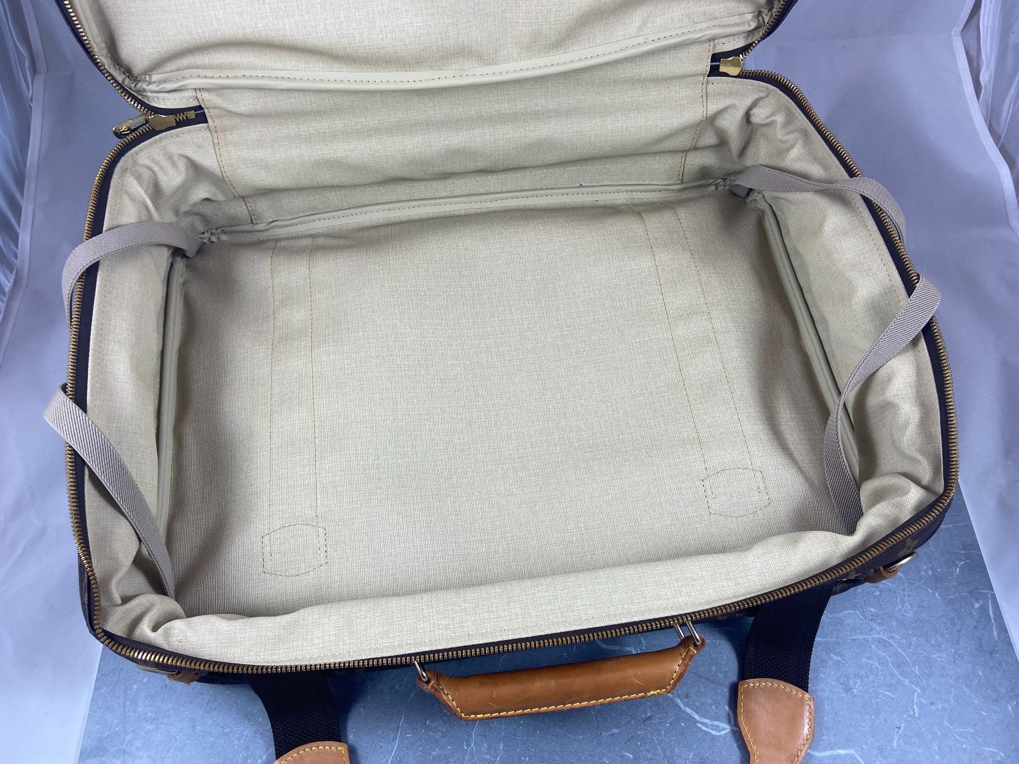 Louis Vuitton Satellite 53 Travel Bag Monogram Canvas