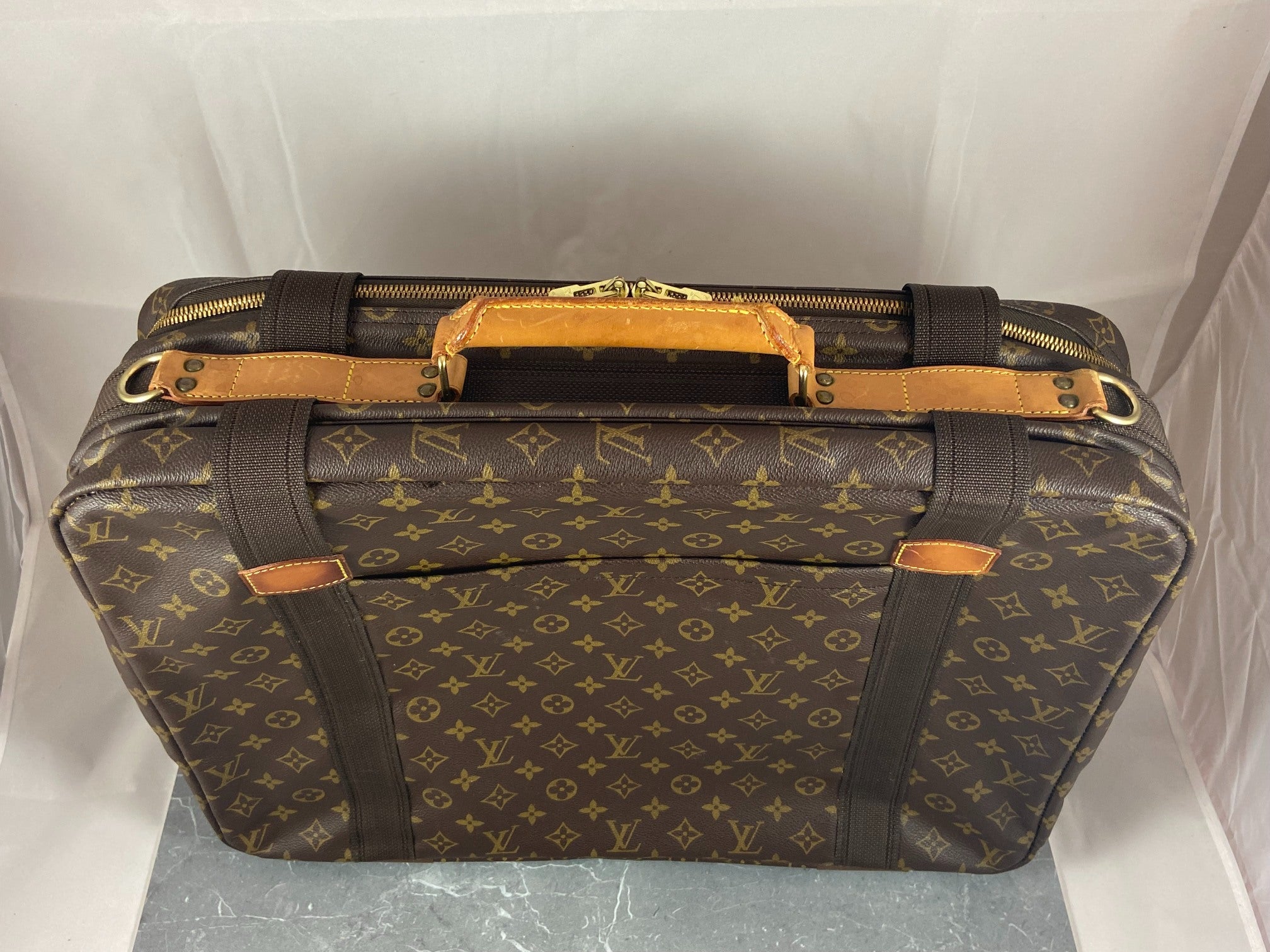 Louis Vuitton Satellite 53 Travel Bag Monogram Canvas