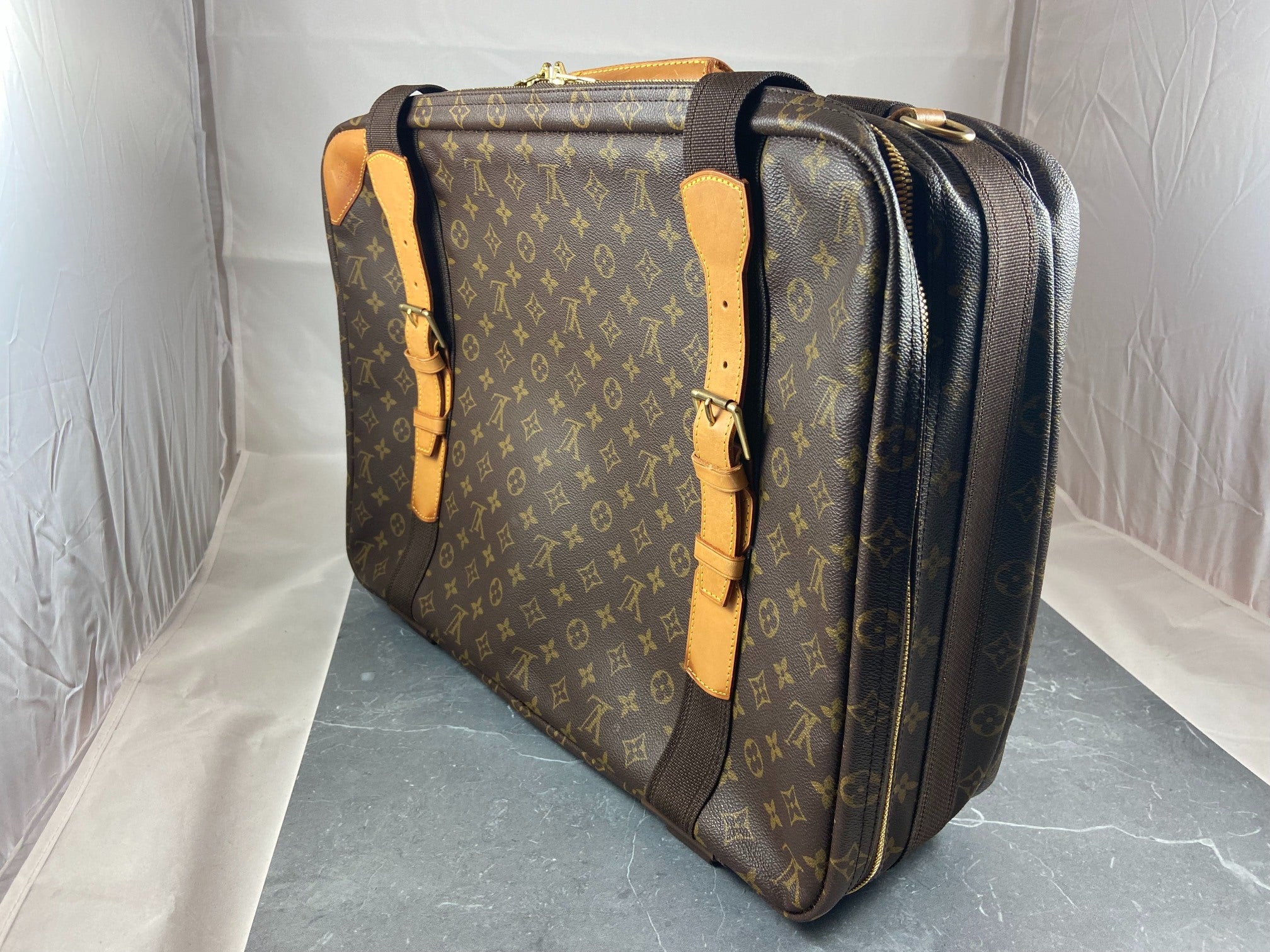 Louis Vuitton Satellite 53 Travel Bag Monogram Canvas