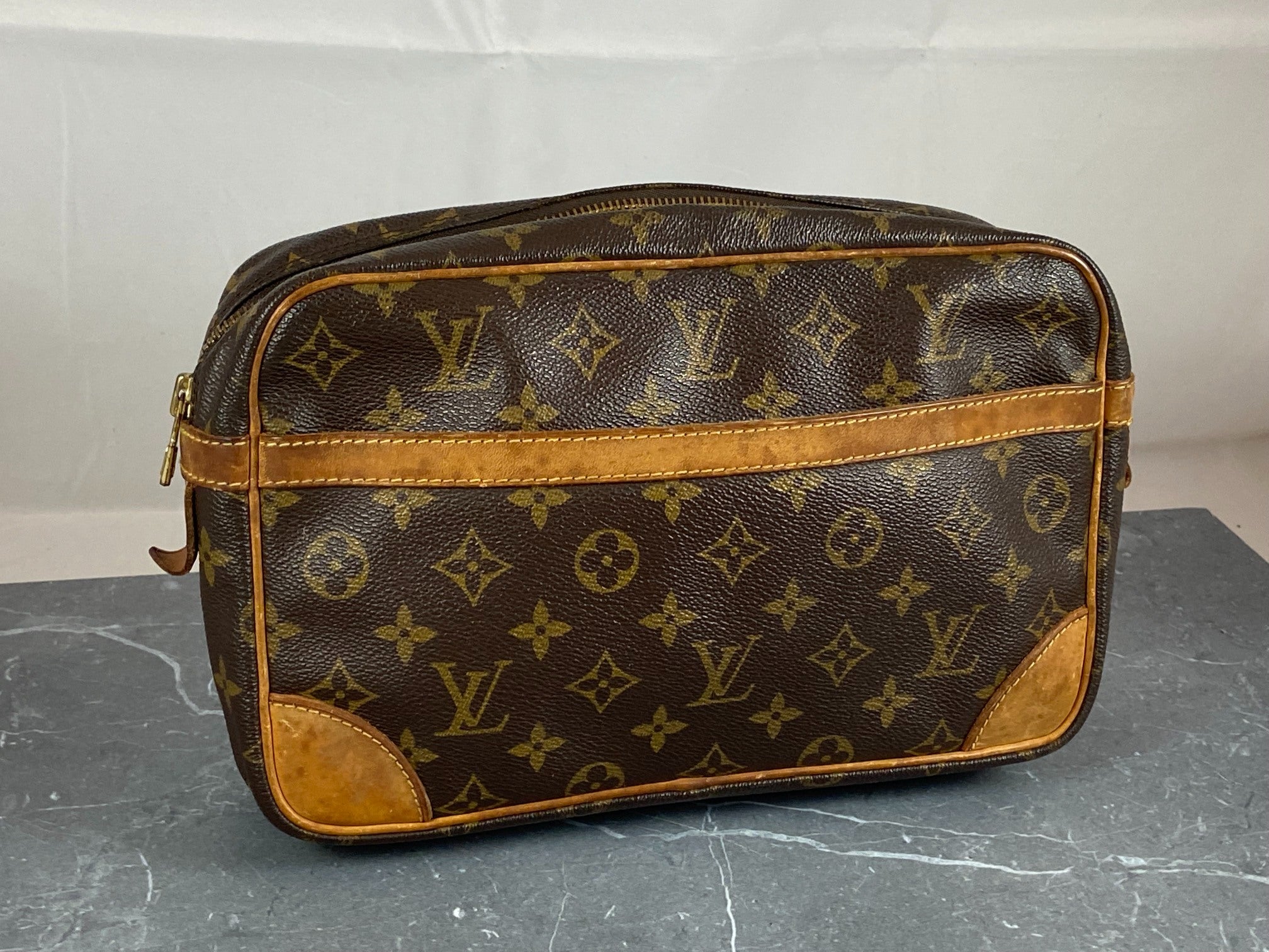Louis Vuitton Clutch Compiegne 28 Monogram Canvas