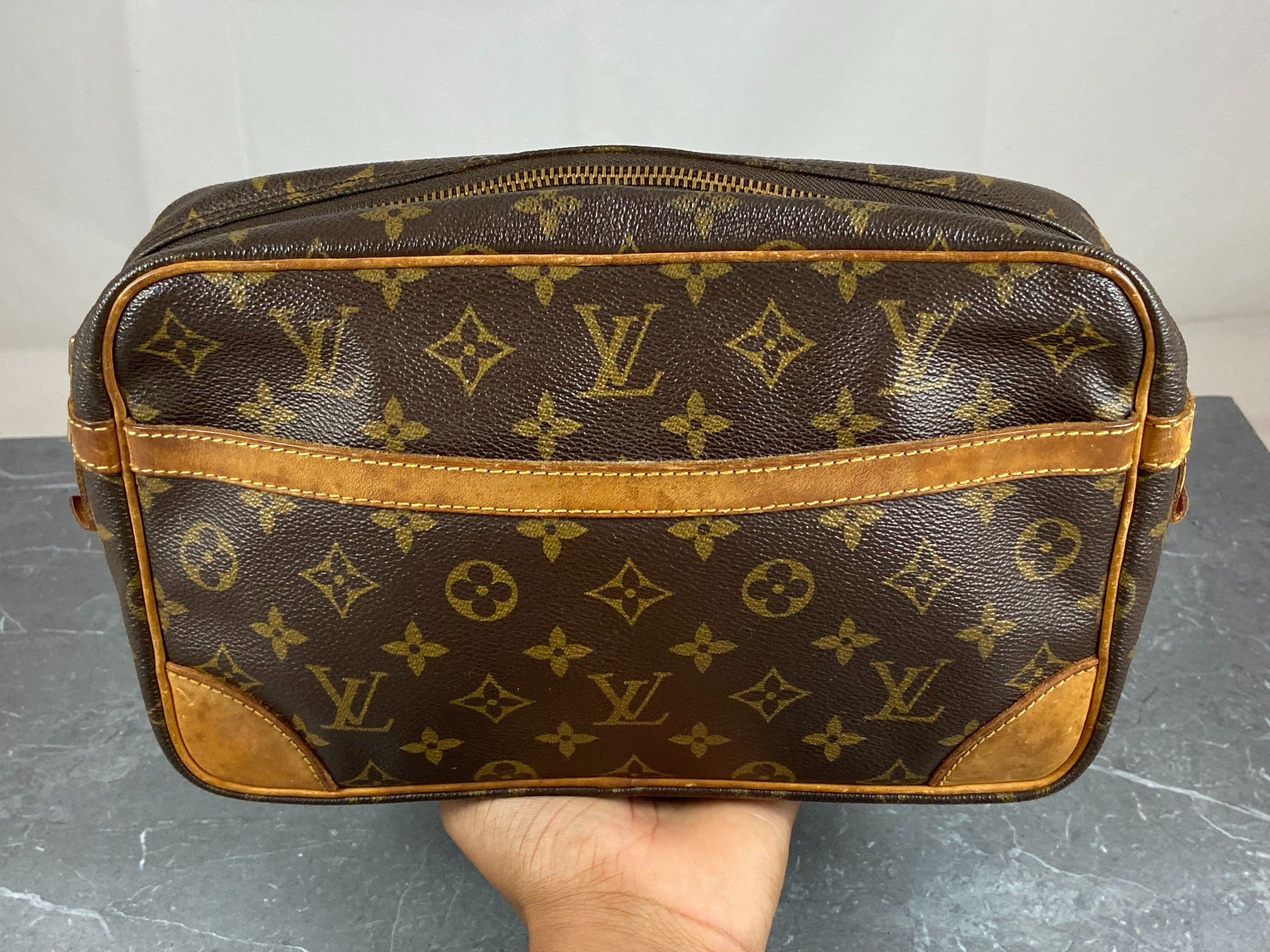 Louis Vuitton Clutch Compiègne 28 Monogram Canvas