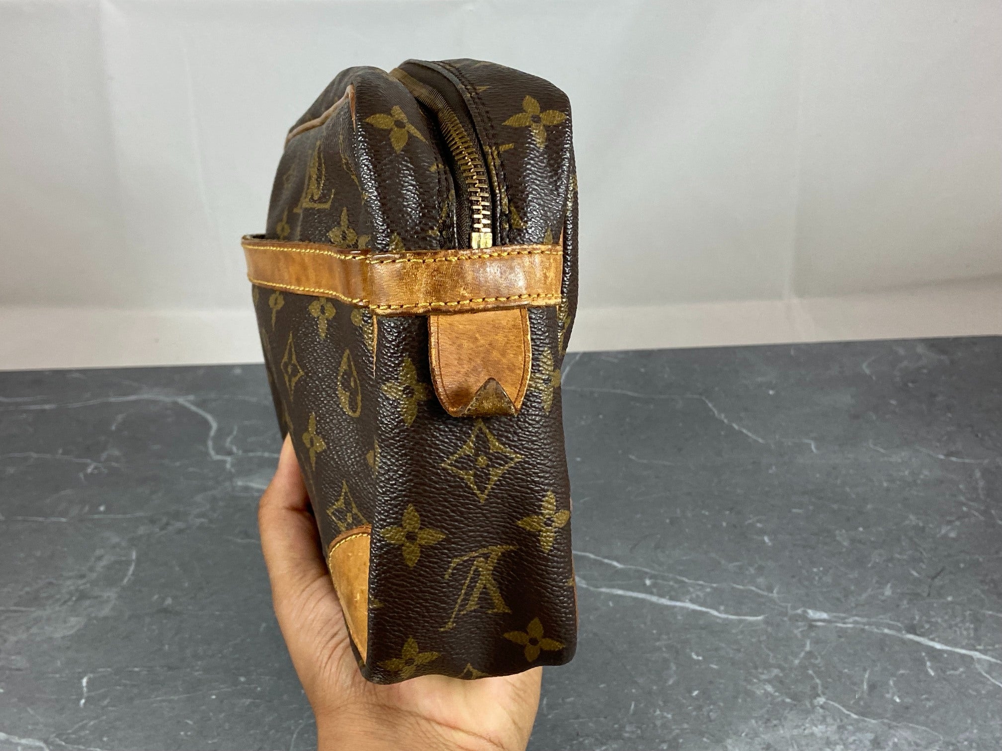Louis Vuitton Clutch Compiègne 28 Monogram Canvas