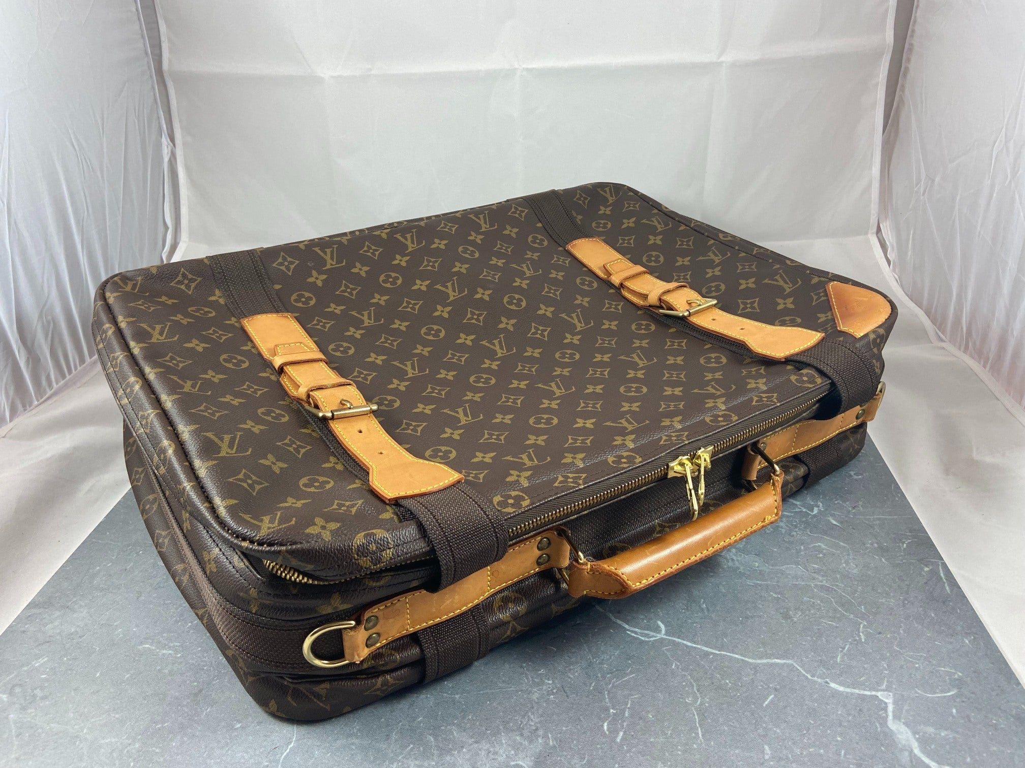 Louis Vuitton Satellite 53 Travel Bag Monogram Canvas