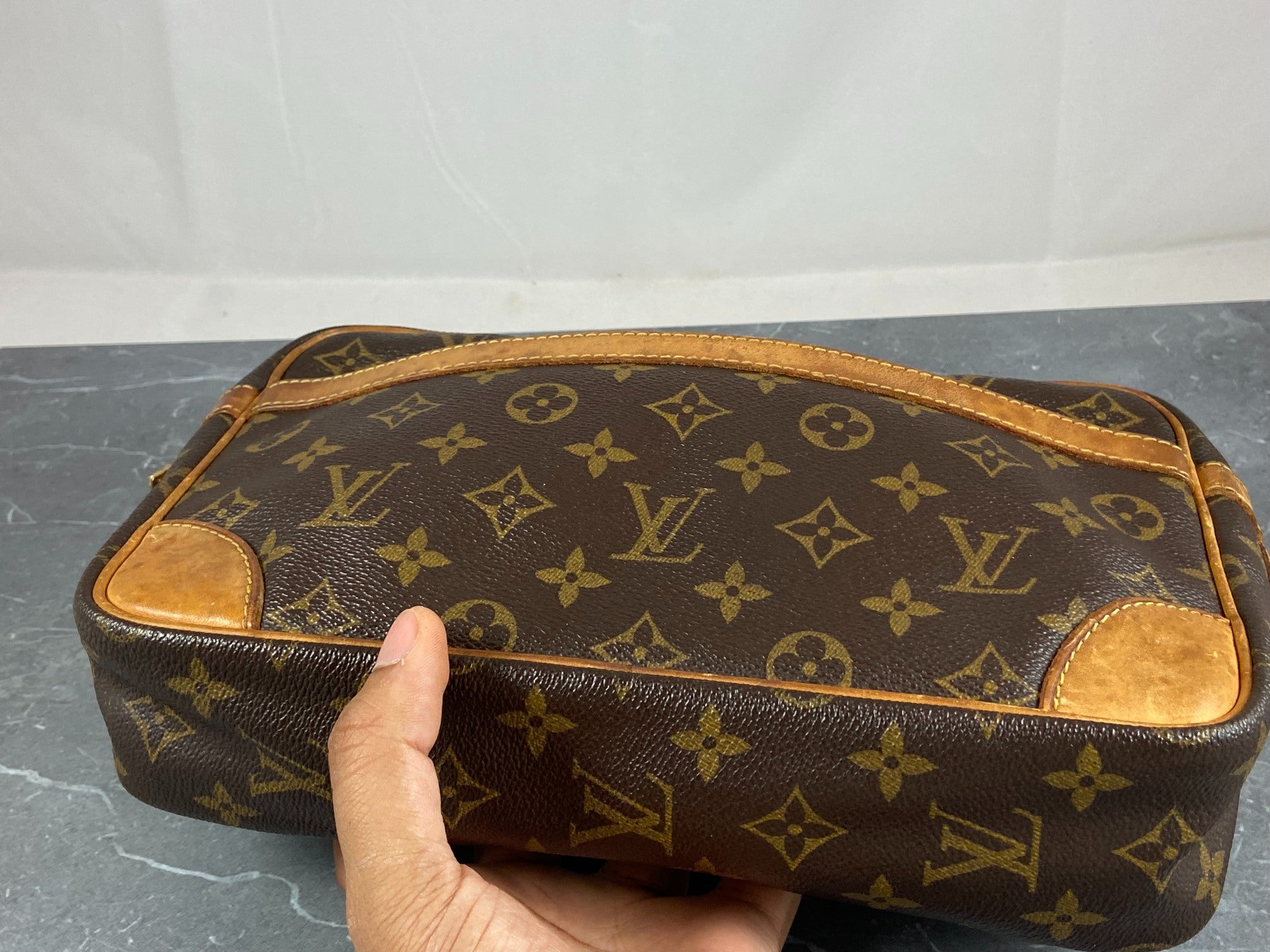 Louis Vuitton Clutch Compiègne 28 Monogram Canvas