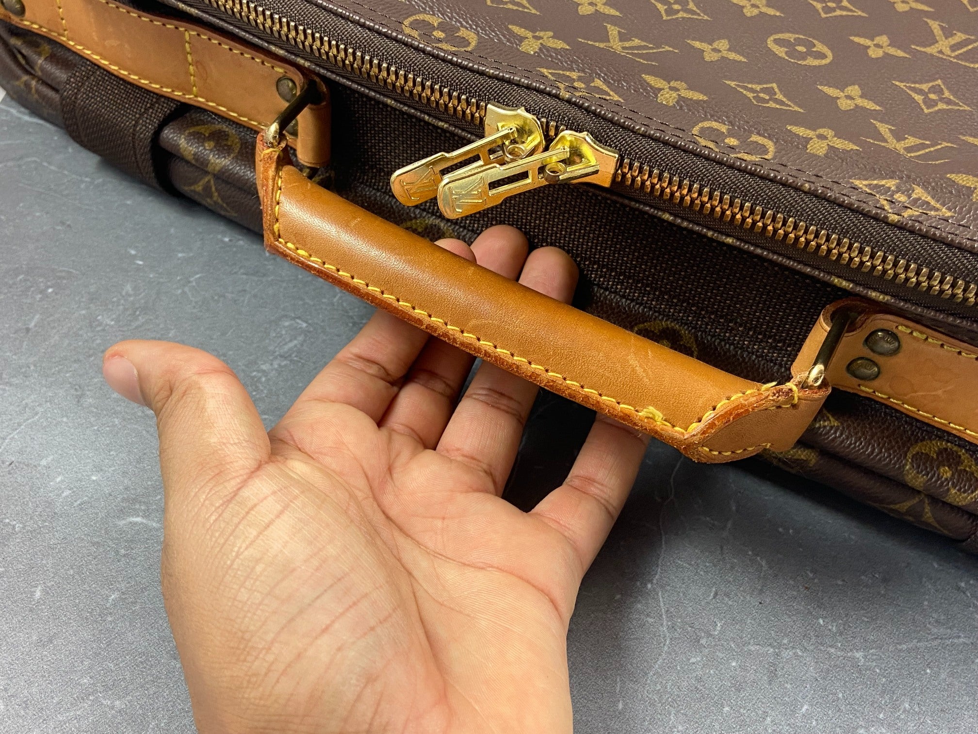 Louis Vuitton Satellite 53 Travel Bag Monogram Canvas