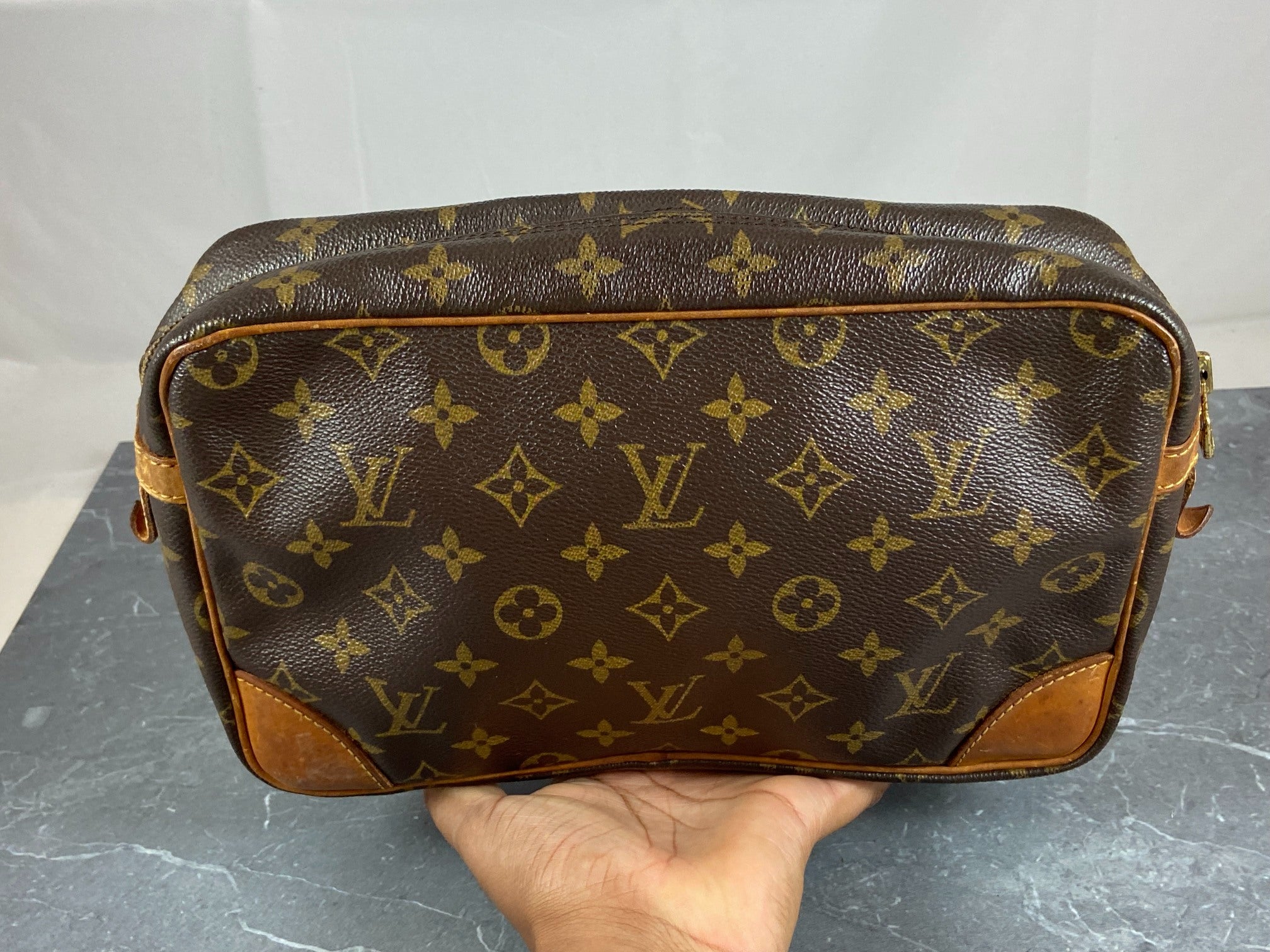 Louis Vuitton Clutch Compiègne 28 Monogram Canvas