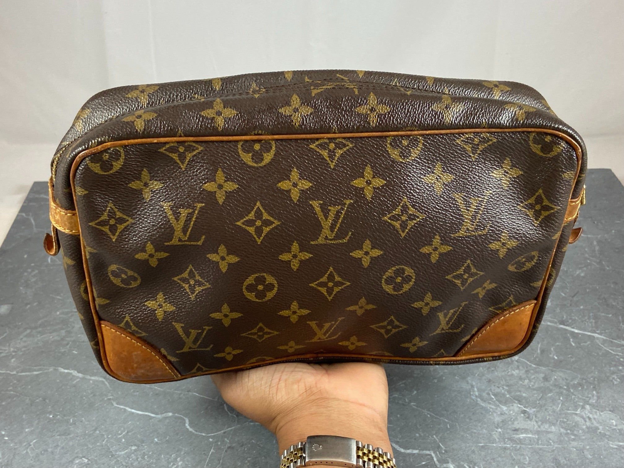 Louis Vuitton Clutch Compiègne 28 Monogram Canvas