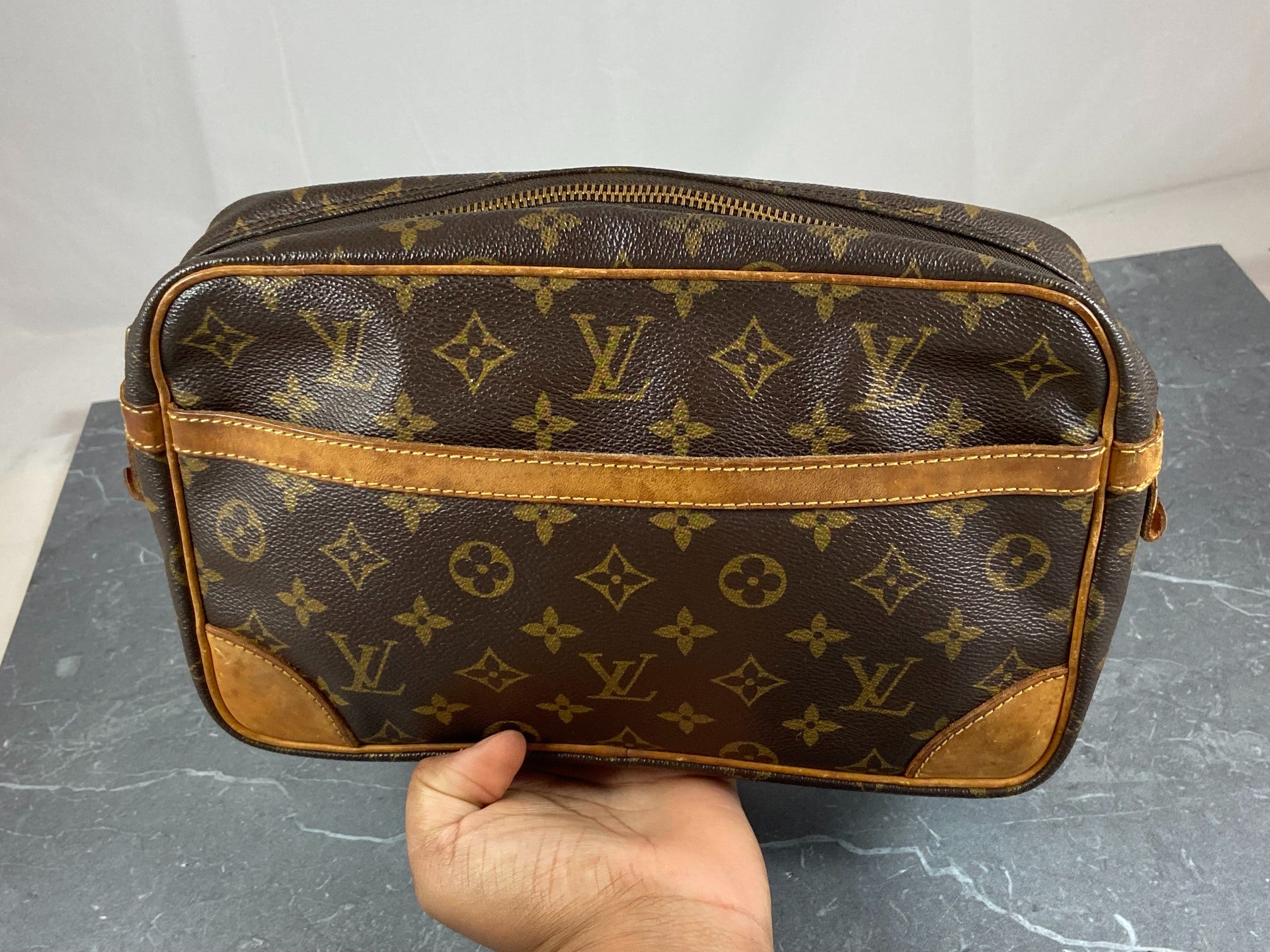 Louis Vuitton Clutch Compiègne 28 Monogram Canvas