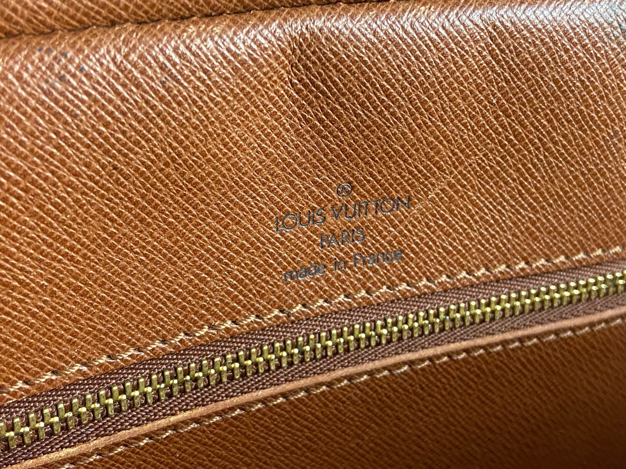 Louis Vuitton Porte Documents Voyage Brown Epi Leather