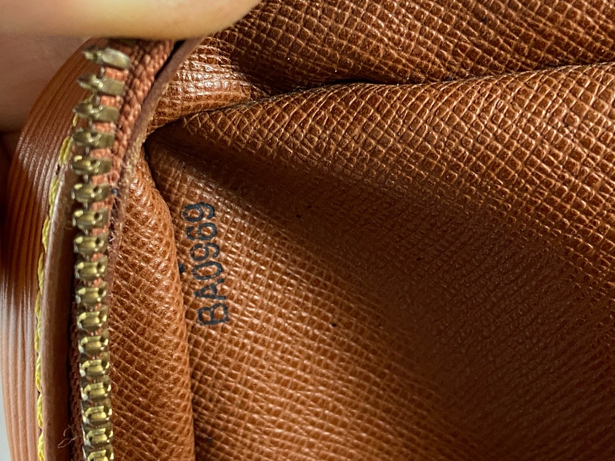 Louis Vuitton Porte Documents Voyage Brown Epi Leather
