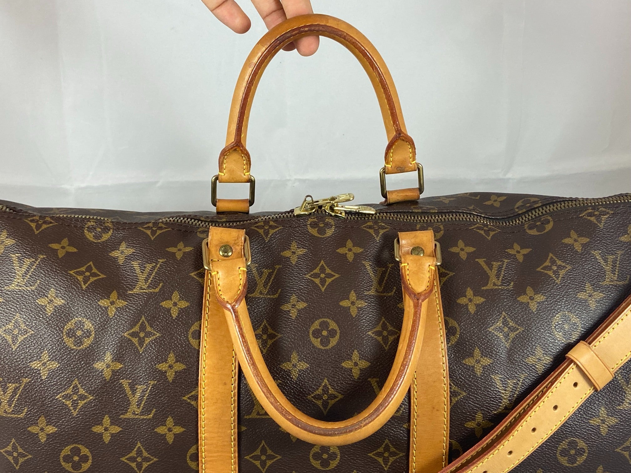 Louis Vuitton Keepall 50 Bandoulière Monogram Canvas