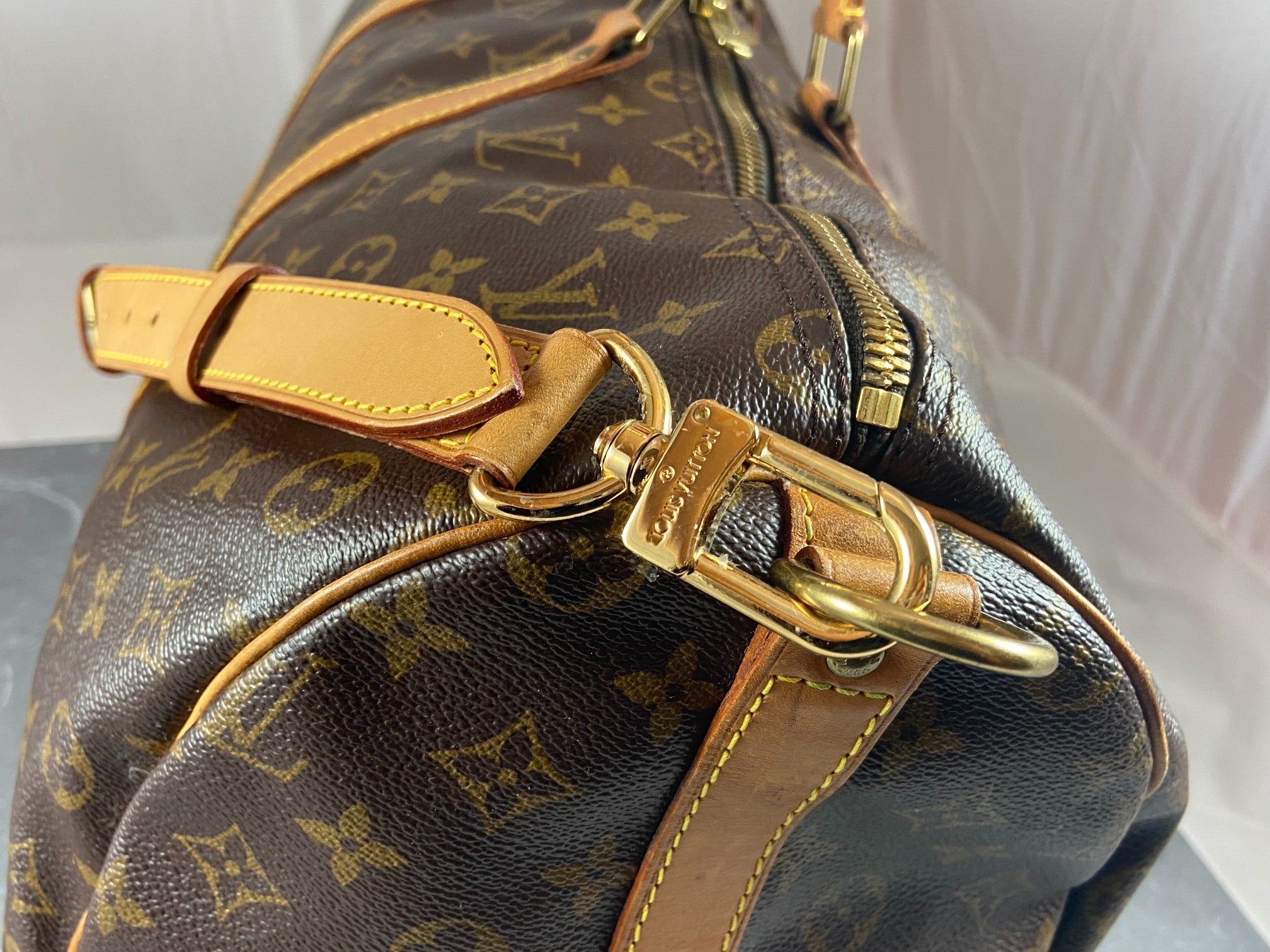 Louis Vuitton Keepall 50 Bandoulière Monogram Canvas