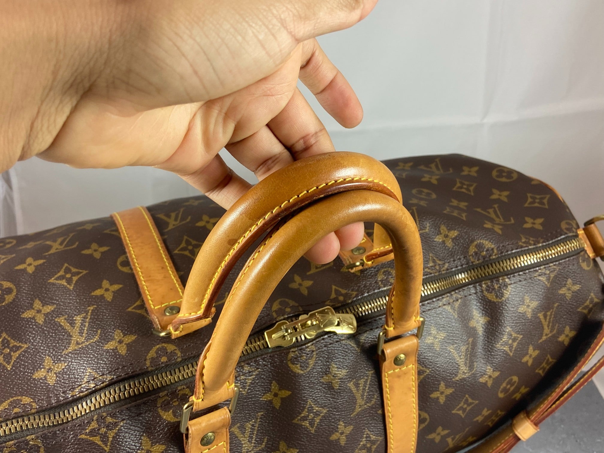 Louis Vuitton Keepall 50 Bandoulière Monogram Canvas