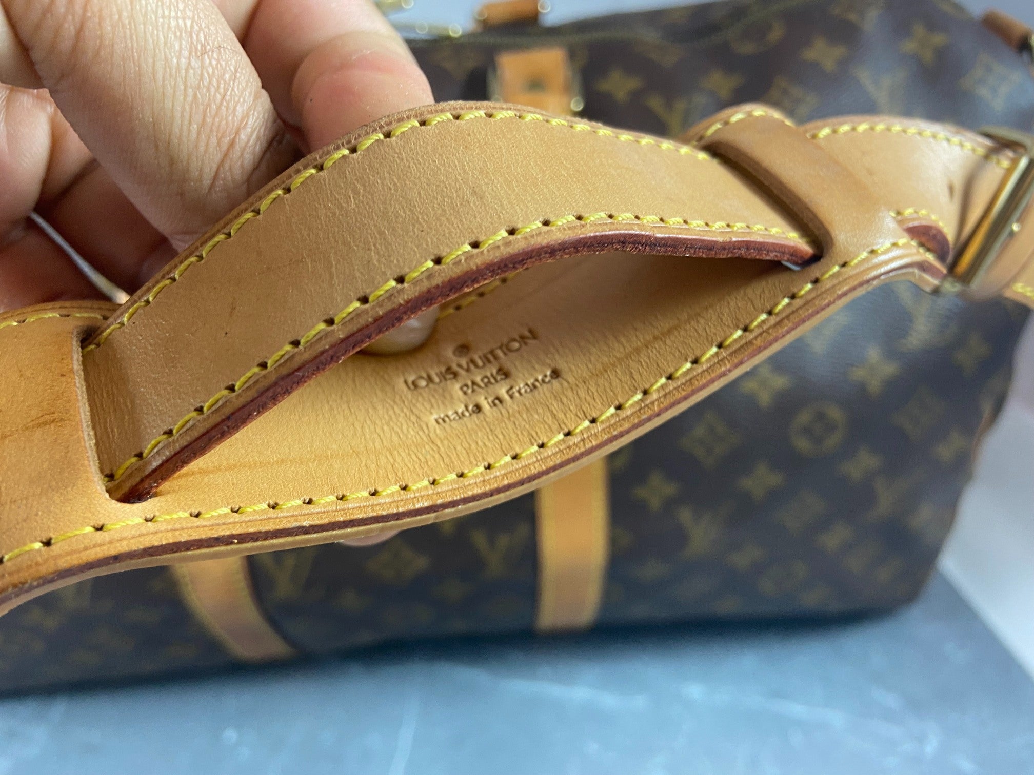 Louis Vuitton Keepall 50 Bandoulière Monogram Canvas