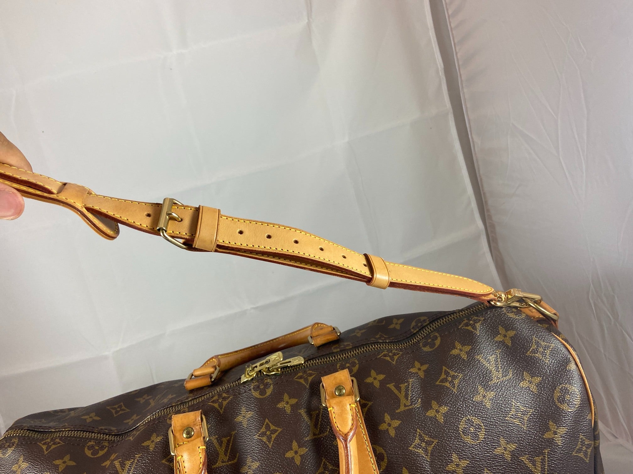Louis Vuitton Keepall 50 Bandoulière Monogram Canvas
